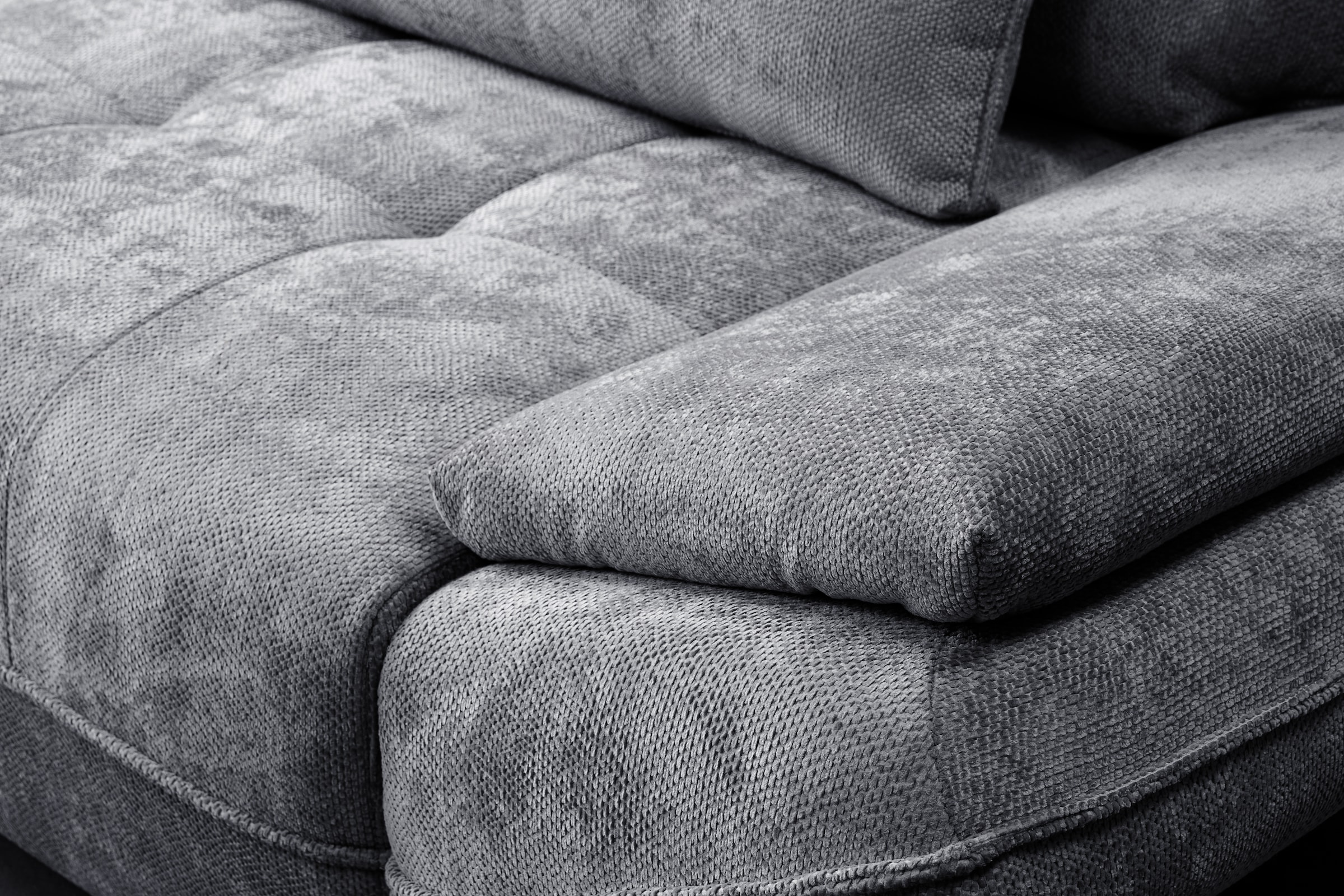 exxpo - sofa fashion Big-Sofa »Elma Mega Schlafsofa, Breite 280, bequem und komfortabel« inkl. Bettfunktion und Bettkasten,toller Sitzkomfort, Steppung im Sitz