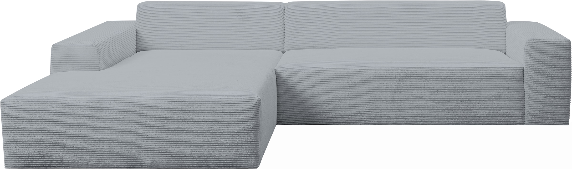 WERK2 Ecksofa »Zeus-XL, Mega-Sofa mit großer Sitztiefe, Stellmaße 311cm x 210cm«, Curvy Trend Garnitur mit urbaner Optik, bequem, Big-Sofa, L-Form