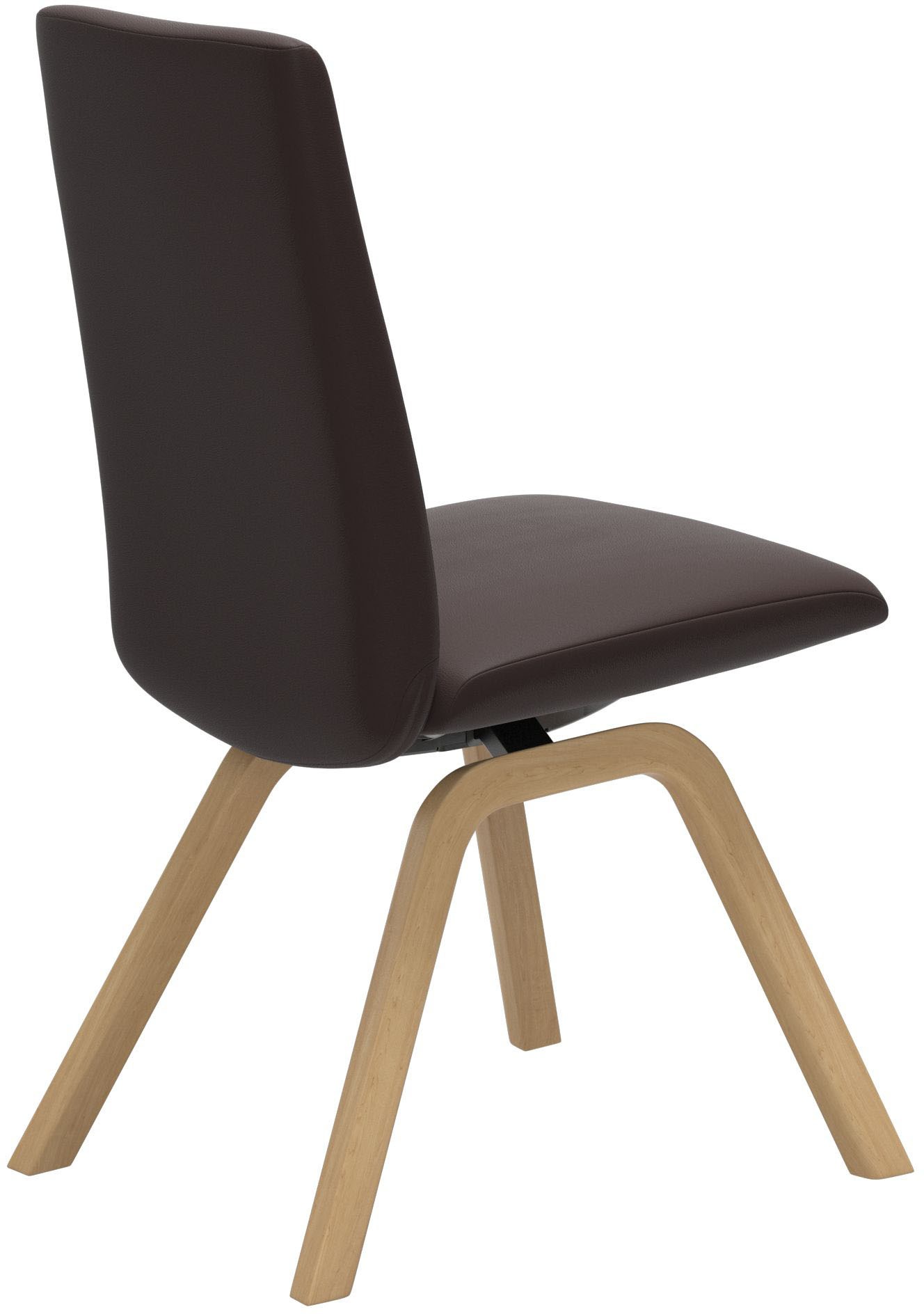 Stressless® Polsterstuhl »Laurel«, Leder PALOMA, Low Back, Größe M, mit schräggestellten Beinen in Eiche natur
