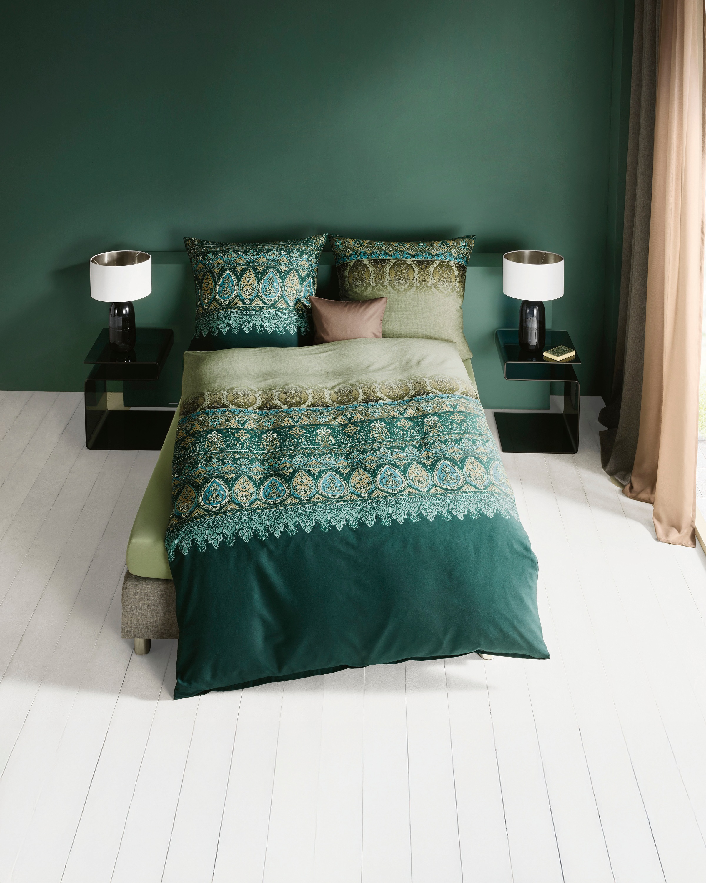 Kaeppel Bettwäsche »Opulence« 2 Stk. tlg. Paisleymuster günstig online kaufen