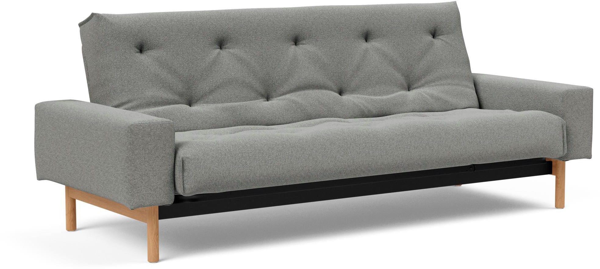 INNOVATION LIVING ™ Schlafsofa »MIMER hochwertige Schlaffunktion, aktuelles Design und extra Komfort,«, Taschenfederkernmatratze, Breite Liegefläche 140 cm