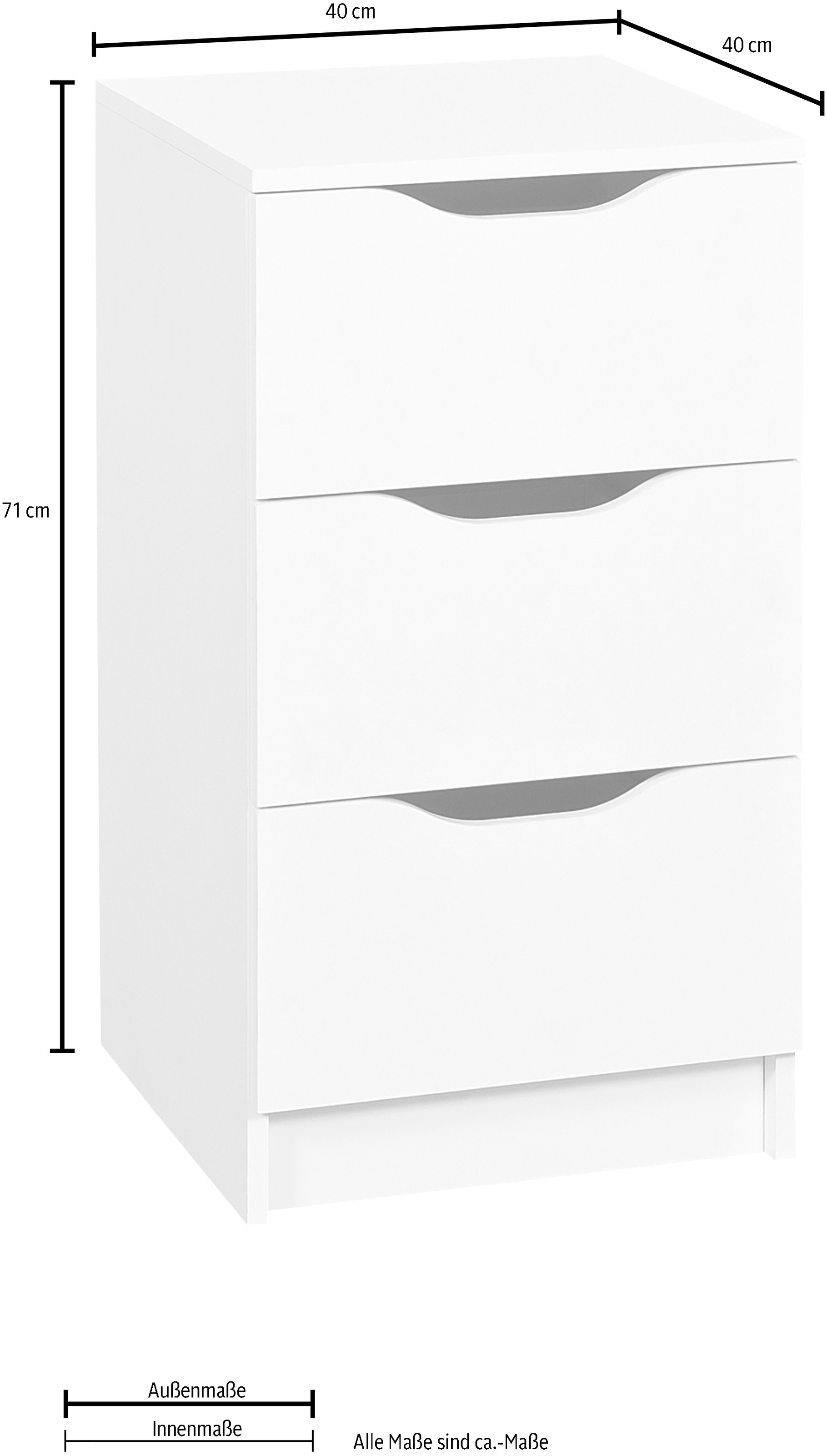 Inter Link Kommode »Westphalen« Breite 40 cm