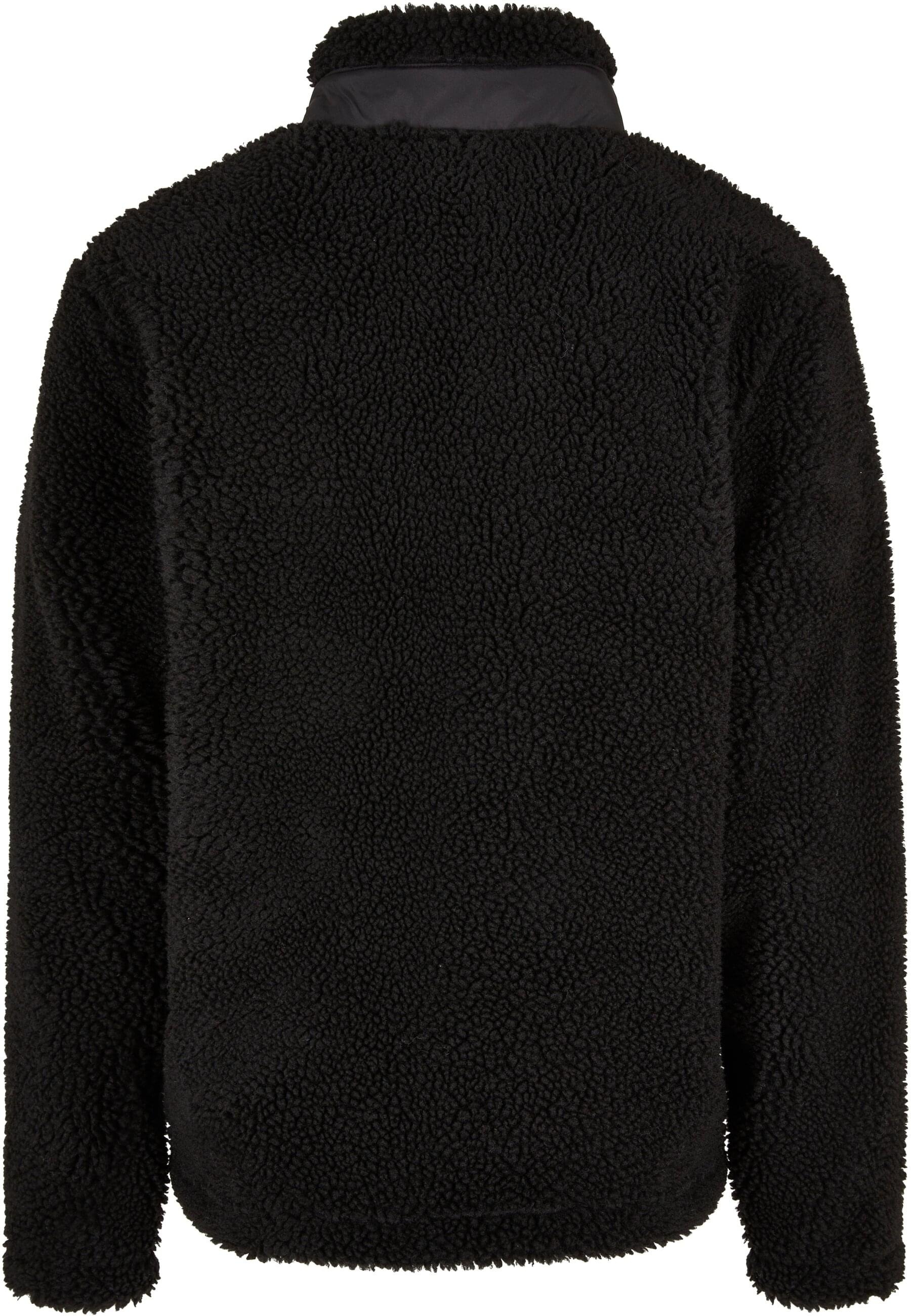 URBAN CLASSICS Winterjacke »Urban Classics Herren Basic Sherpa Jacket« 1 Stk. tlg. ohne Kapuze