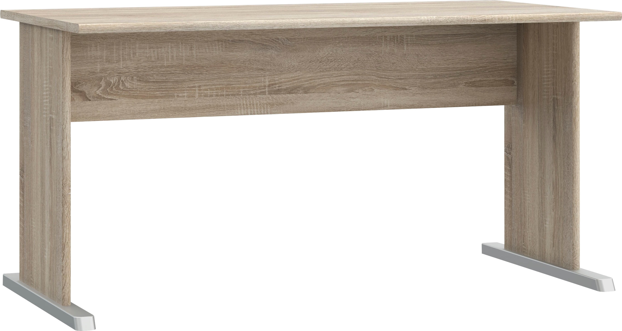 Schreibtisch „Tempra“, Breite 144 cm, Sonoma Eiche B/H/T: 144 cm x 72 cm x 72 cm