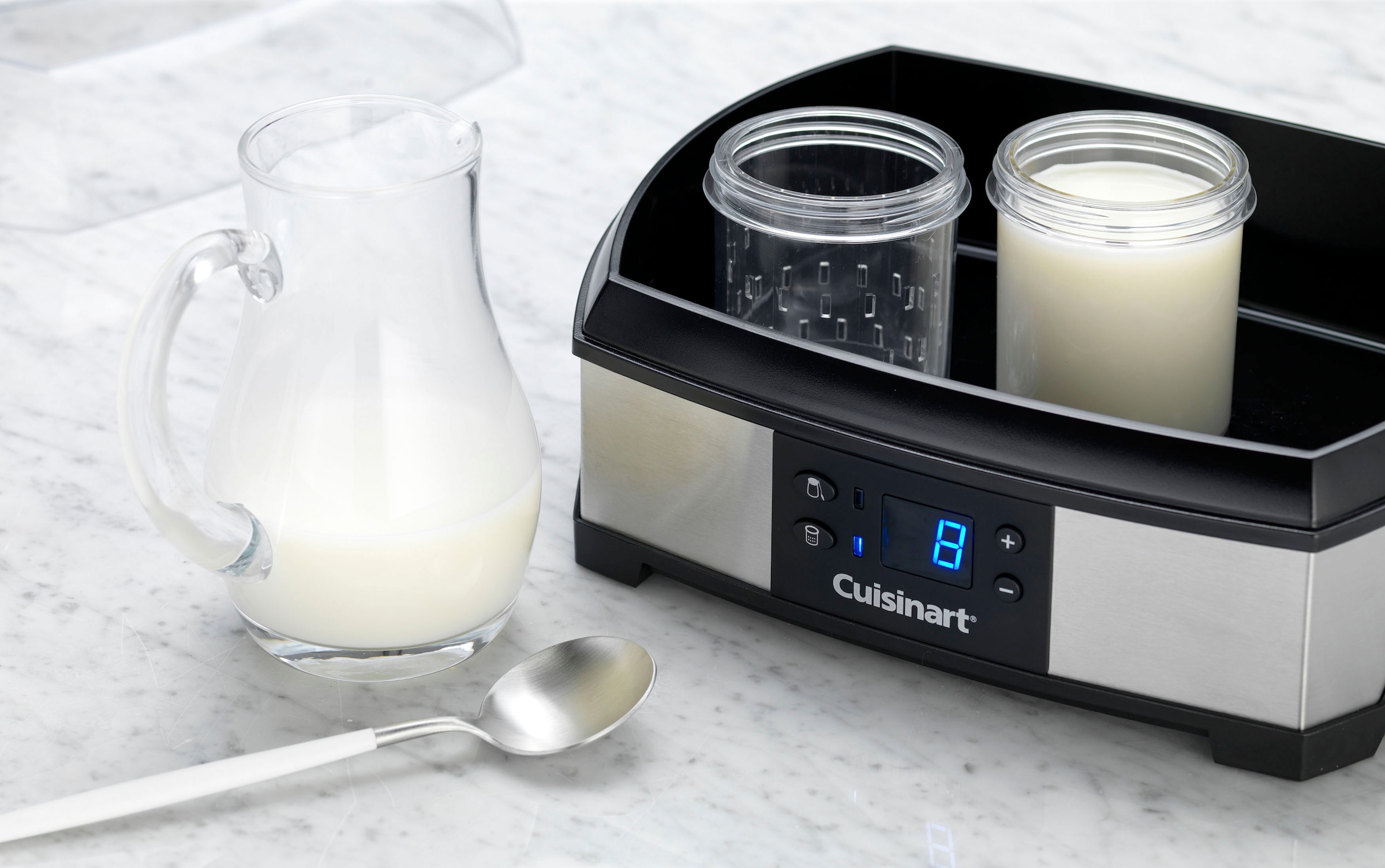 Cuisinart Joghurtbereiter »YM400E«, 6 Portionsbehälter, je 125 ml, auch zur Frischkäsezubereitung