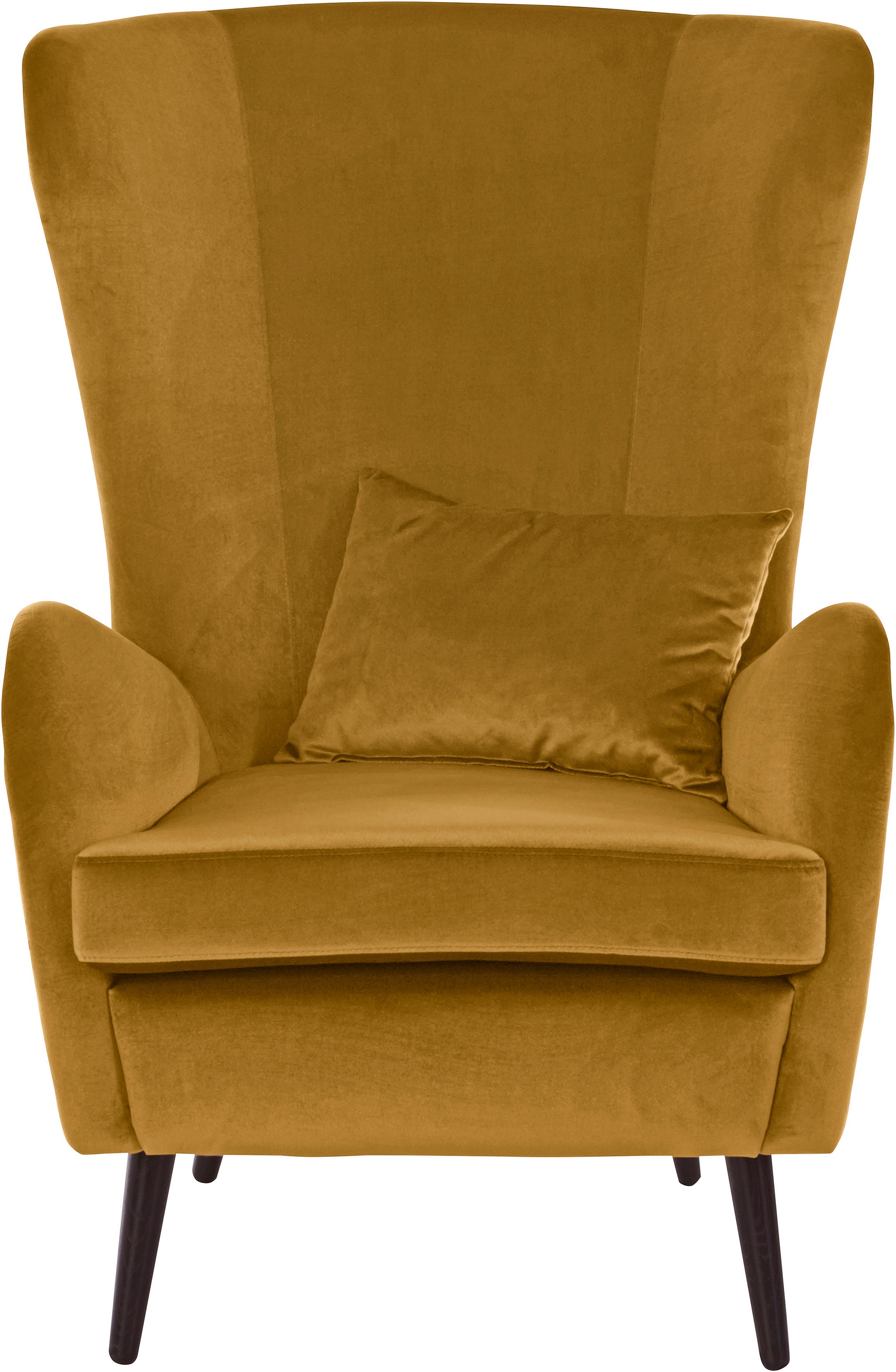 Guido Maria Kretschmer Home&Living Sessel »Salla«, wahlweise mit oder ohne Hocker; großer Sessel: Maße B/T/H: 78/94/118cm