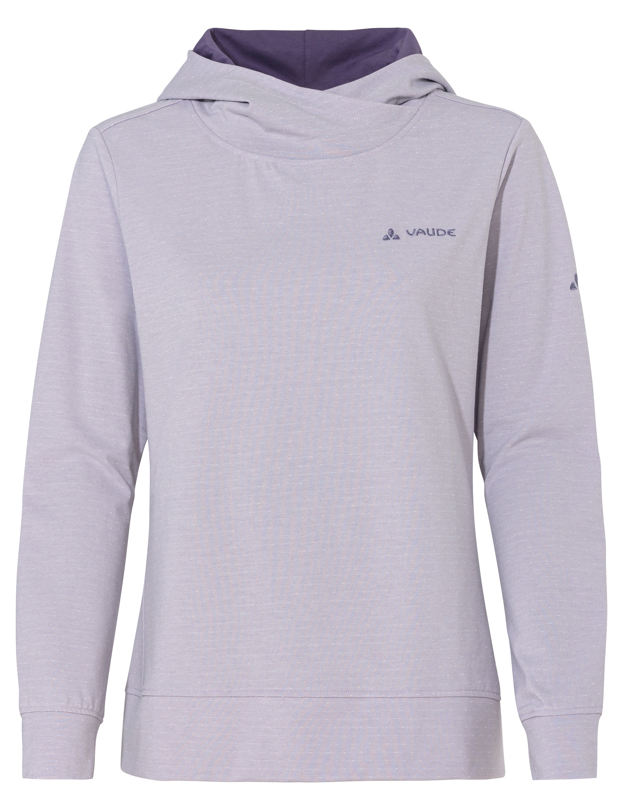 VAUDE Kapuzensweatshirt »WOMEN'S TUENNO PULLOVER«, (1 tlg.), Logoprägung auf dem Arm