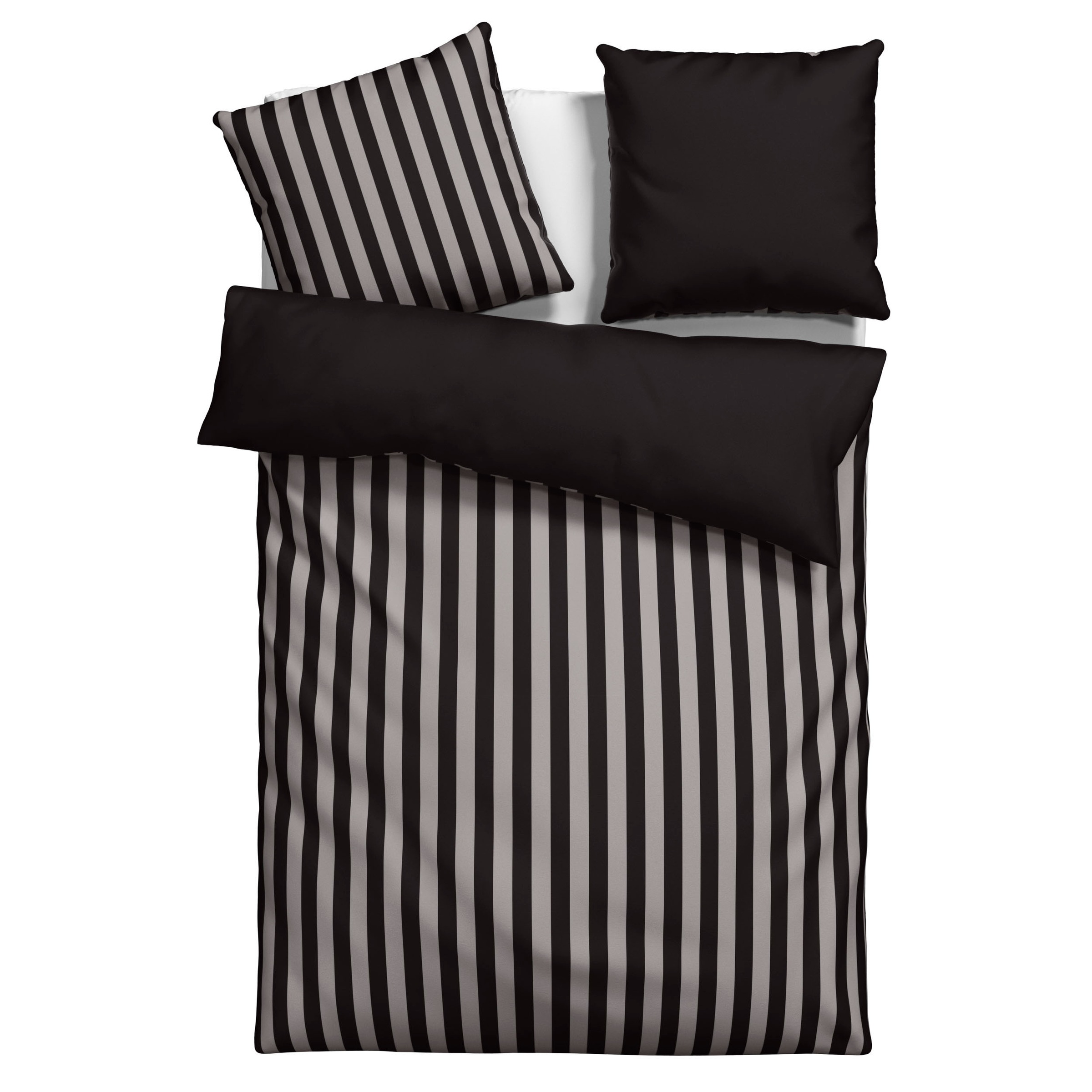 andas Wendebettwäsche Greta, Renforcé, 2 teilig, Bettwäsche mit Streifen in günstig online kaufen