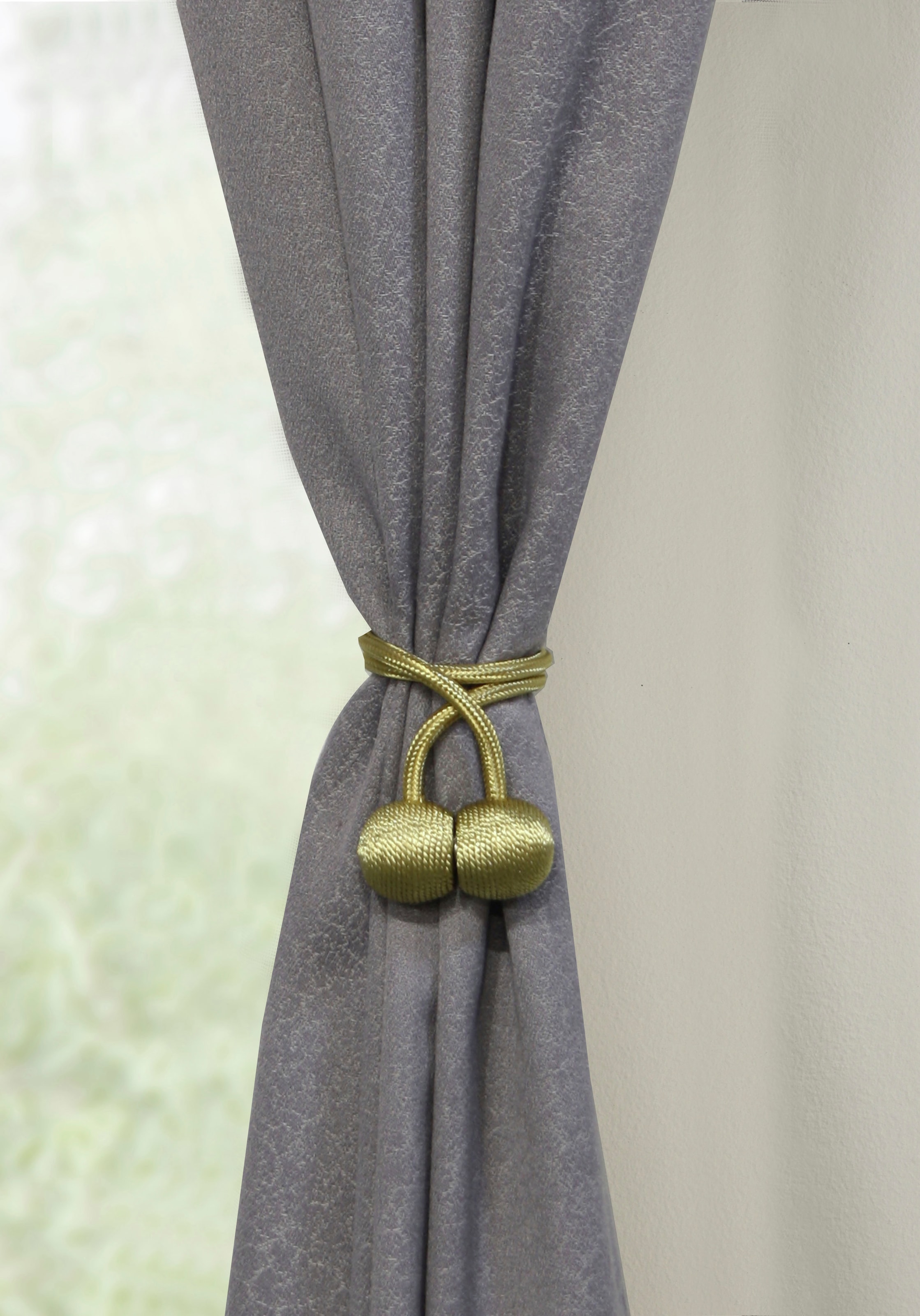 GARDINIA Raffhalter »Flex-S mit Magnet«, (2 St.), vielfältige Anbringungsmöglichkeiten