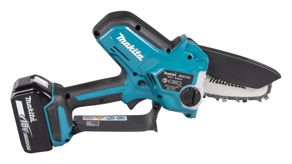 Makita Akku-Säge »Astsäge DUC101RF01«, (Set), mit Akku und Ladegerät, 18V, 10 cm, 8 m/s