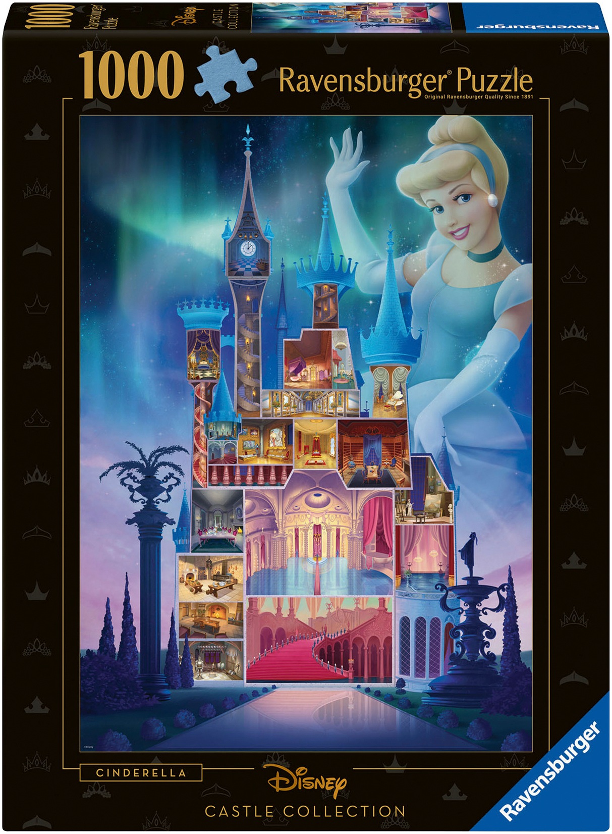 Puzzle »Castle Collection - Disney Princess, Cinderella«, Made in Germany; FSC® -...