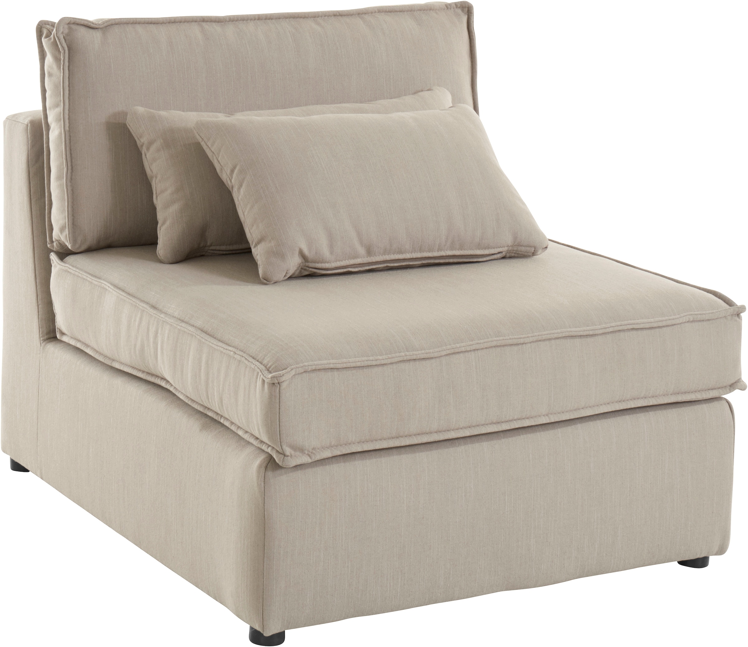 OTTO home Sofa-Mittelelement »Florid« als Teil eines Modulsofas,, fester Si günstig online kaufen