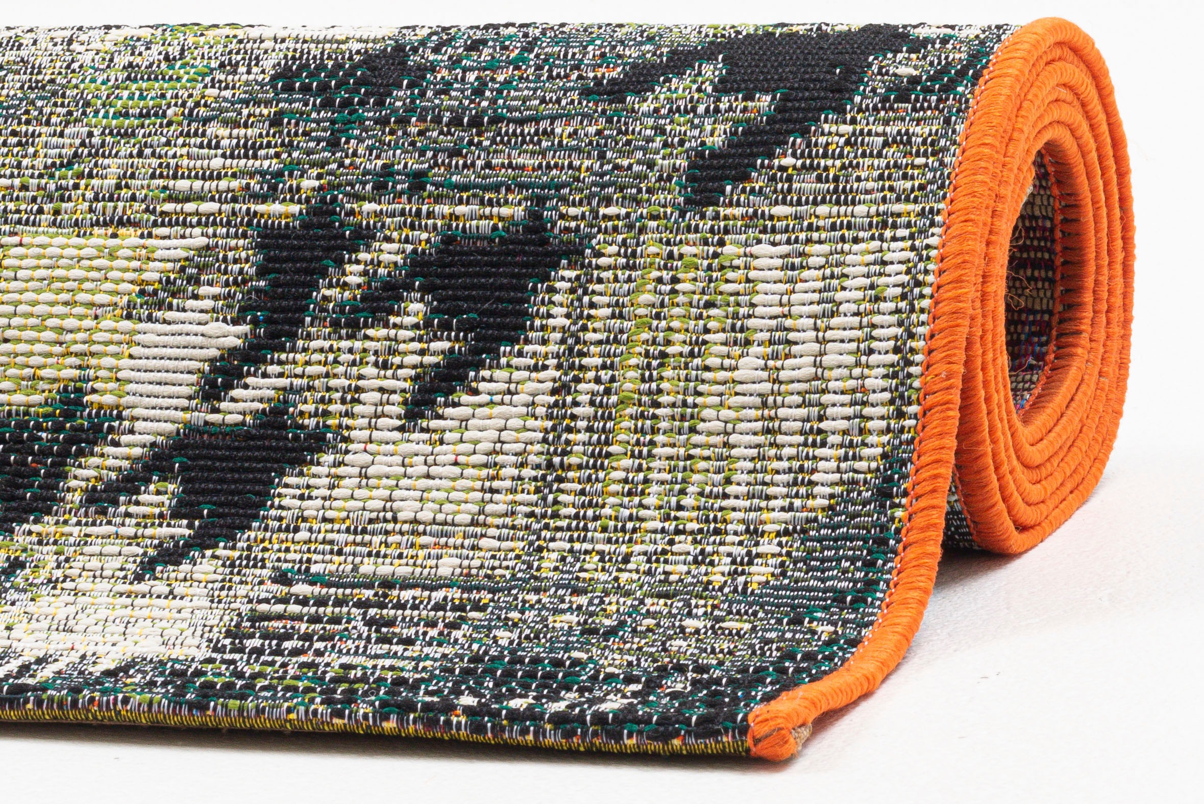 Sansibar Teppich »Rantum Beach 002«, rechteckig, 5 mm Höhe, Flachgewebe, modernes Sommer Design, In- und Outdoor geeignet