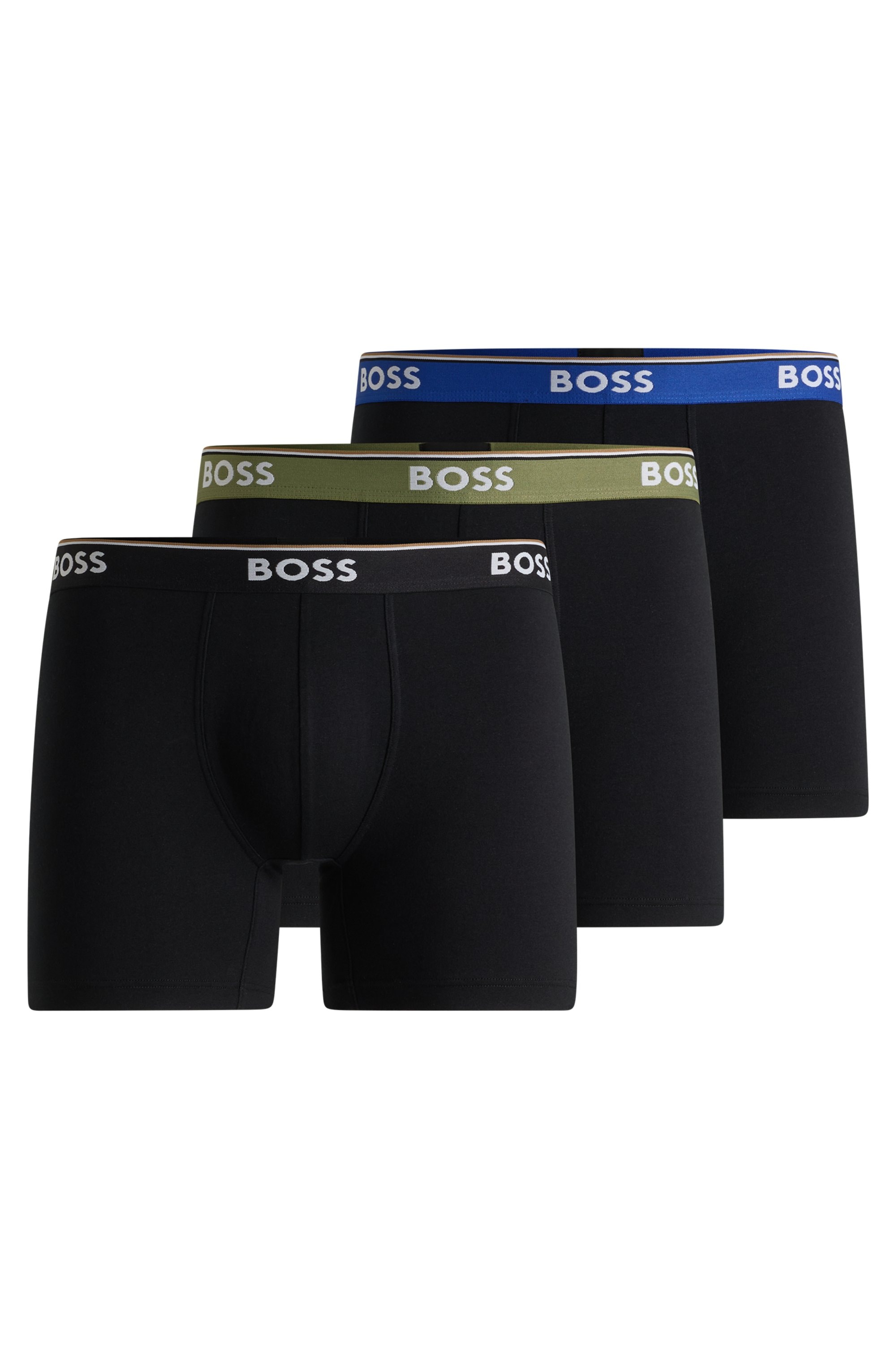 BOSS Boxershorts »BoxerBr 3P Power«, (3 St.)