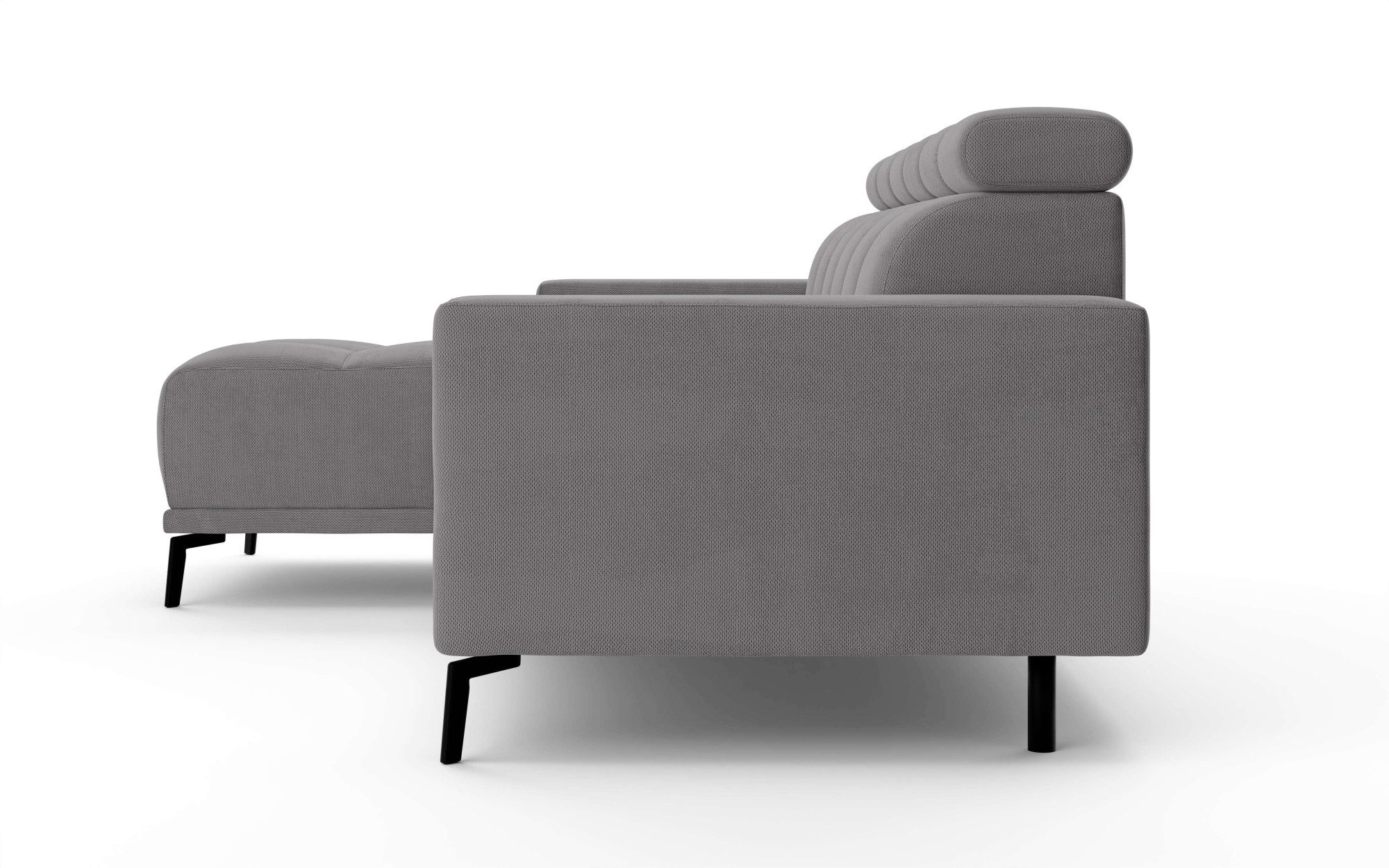 INOSIGN Ecksofa »CAZIE, Designsofa, L-Form, trendige Bubble-Optik,«, L-Form mit Wellenunterfederung, Recamiere rechts/links bestellbar