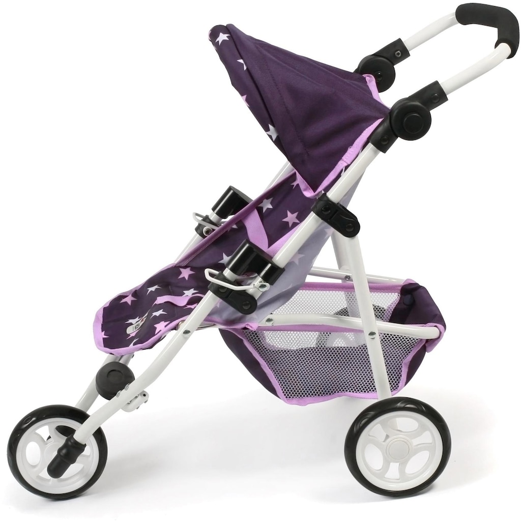 CHIC2000 Puppenbuggy »Jogging-Buggy Lola, Stars Lila«