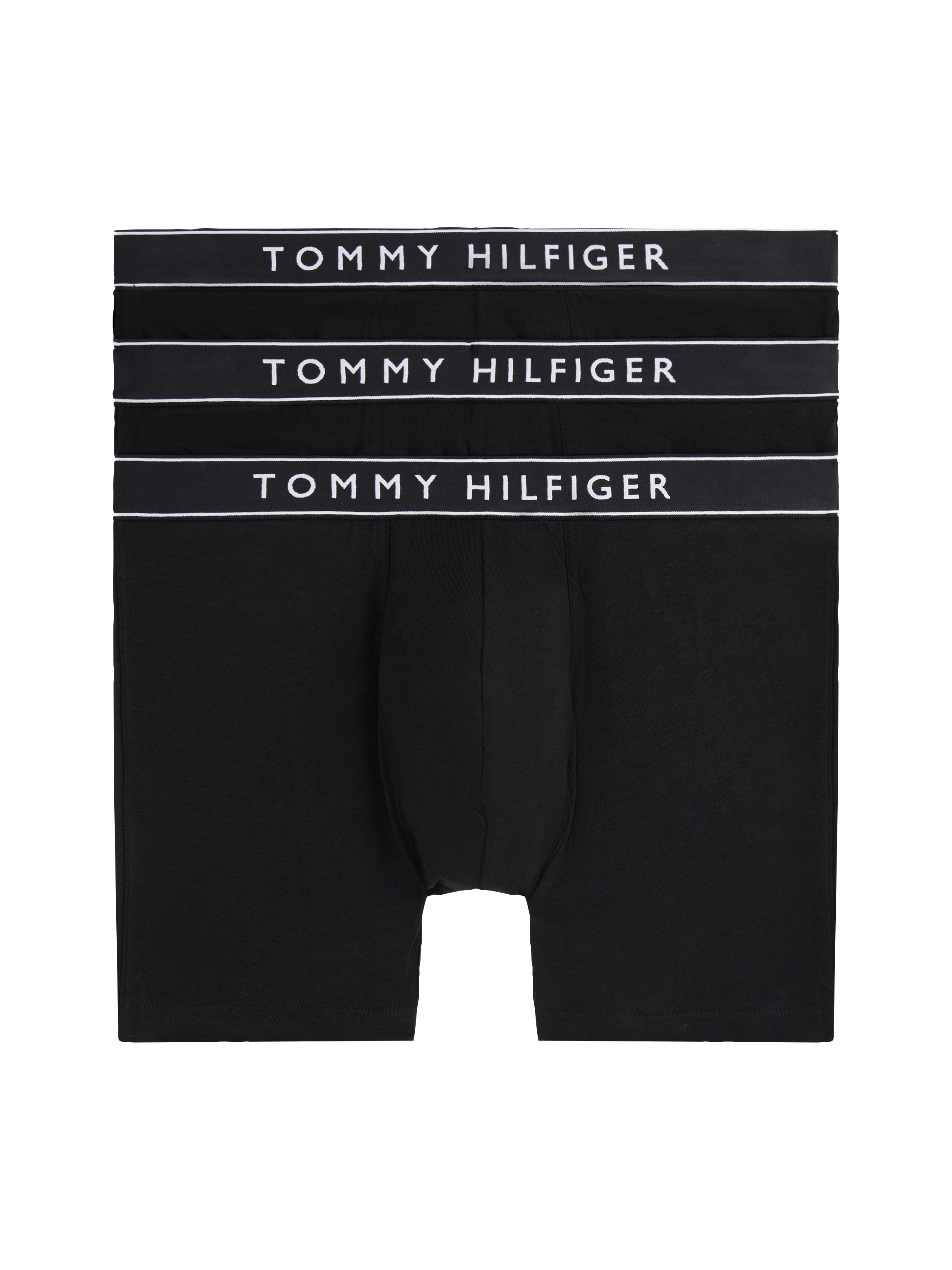 Tommy Hilfiger Underwear Boxer »3P BOXER BRIEF DTM«, (Packung, 3 St., 3er), mit Logobund