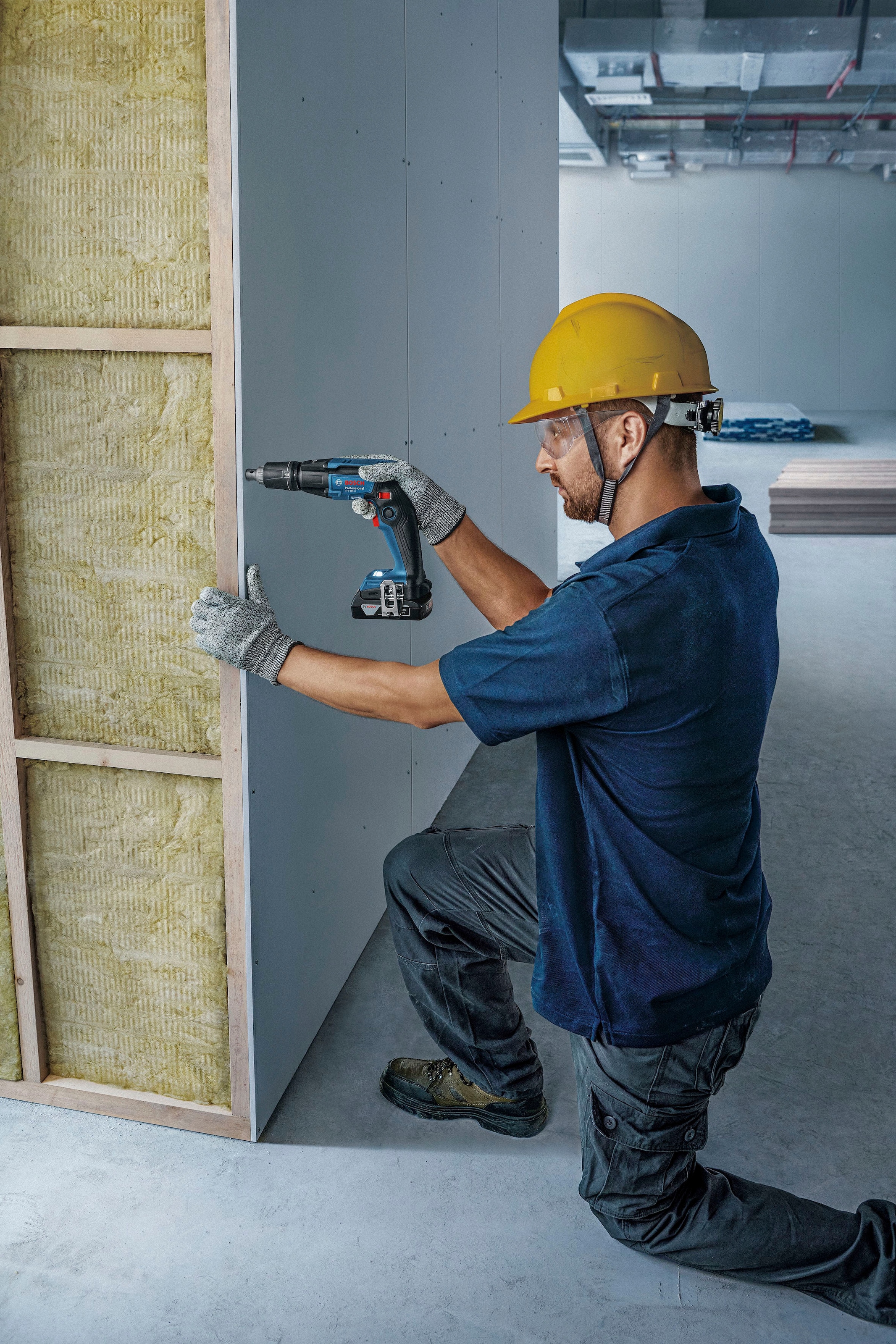 Bosch Professional Akku-Trockenbauschrauber »GTB 18V-45 (solo;«, (Set), ohne Akku, ohne Ladegerät