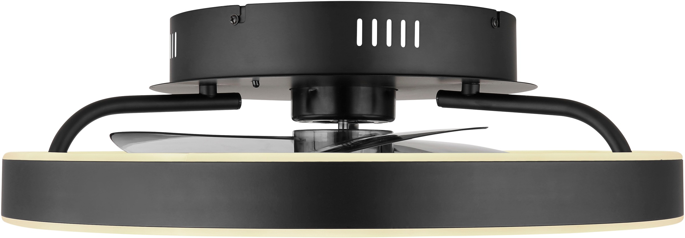 GLOBO LIGHTING Deckenleuchte »CONWAY« LED-Modul 1 Stk. warmweiß - kaltweiß Ventilator rauchfarben CCT 2700-6500K modern Funktionen Wohnraum