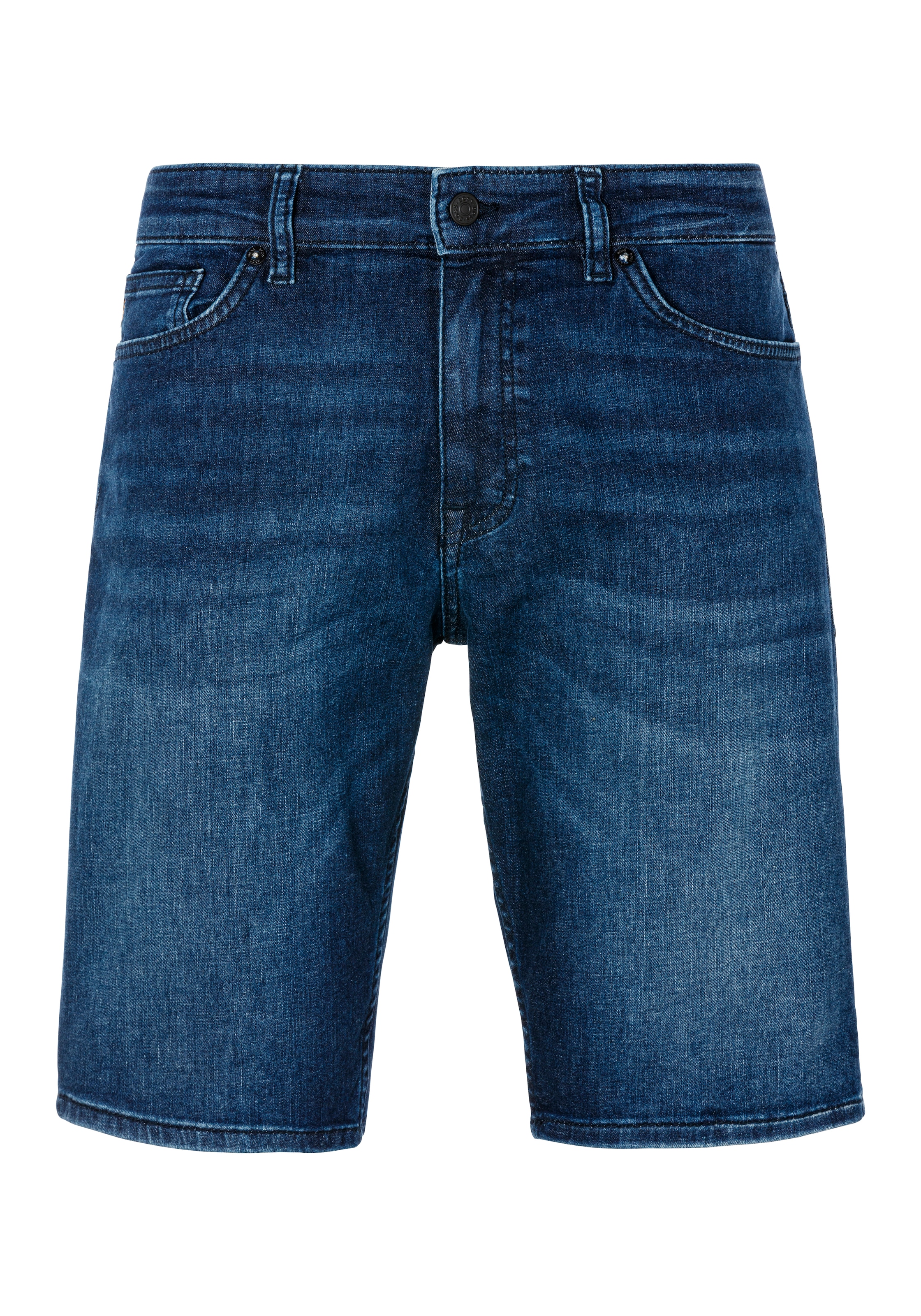 BOSS ORANGE Shorts »Delaware«, mit Lederbadge und Coinpocket