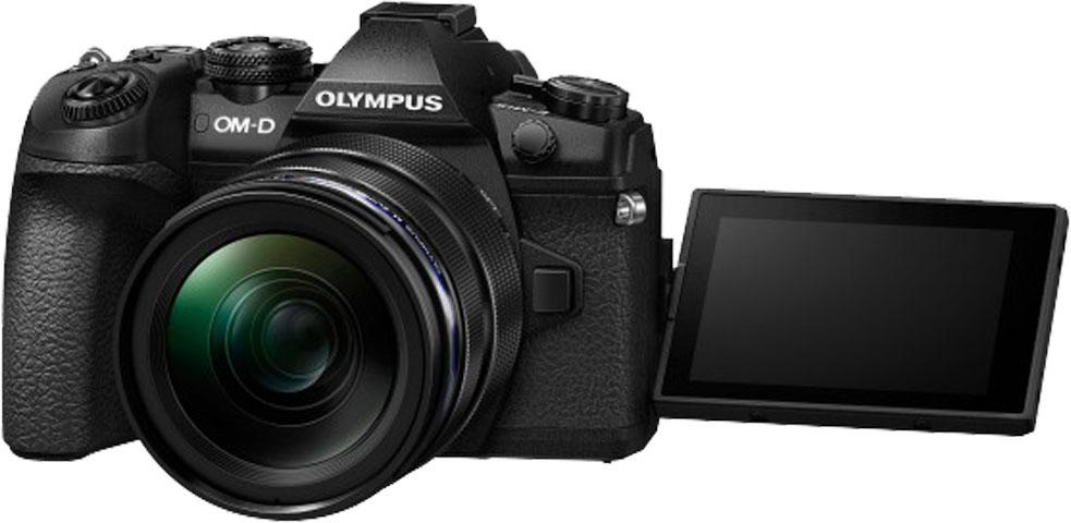 Olympus Systemkamera »OM-D  E-M1 Mark II inkl. 12-40mm PRO Objektiv«, 12-40 mm PRO, 20,4 MP, WLAN (Wi-Fi), Gesichtserkennung, HDR-Aufnahme