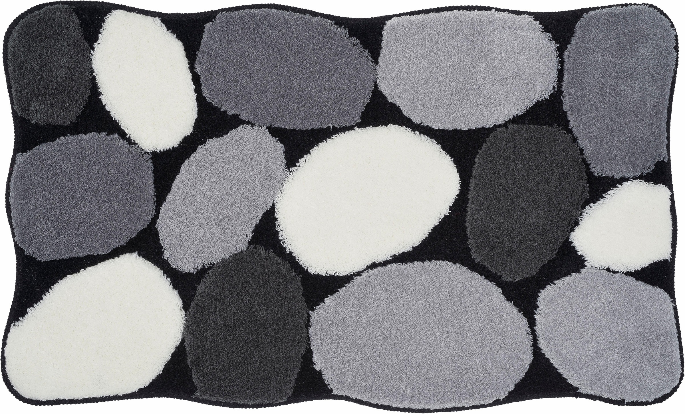 Kleine Wolke Badematte »Stone« Höhe 15 mm rutschhemmend beschichtet fußbode günstig online kaufen