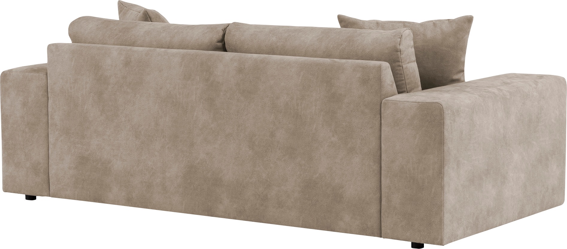 andas 2-Sitzer »SLEETLAND XXL in Samtvelours oder Vintage-Leder-Optik«, besonders groß und bequem