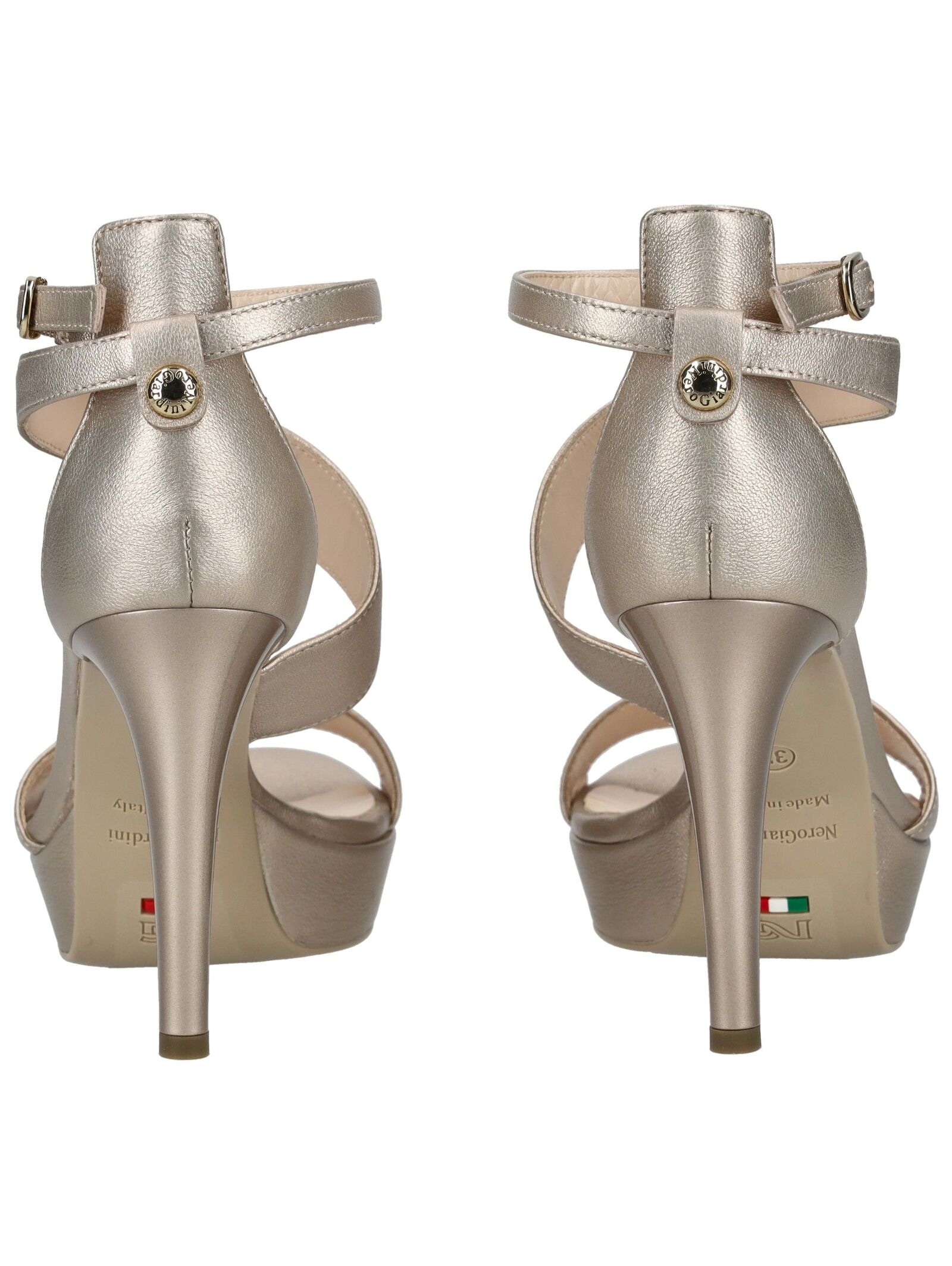 Nero Giardini High-Heel-Sandalette »Nero Giardini Sandalen Leder«