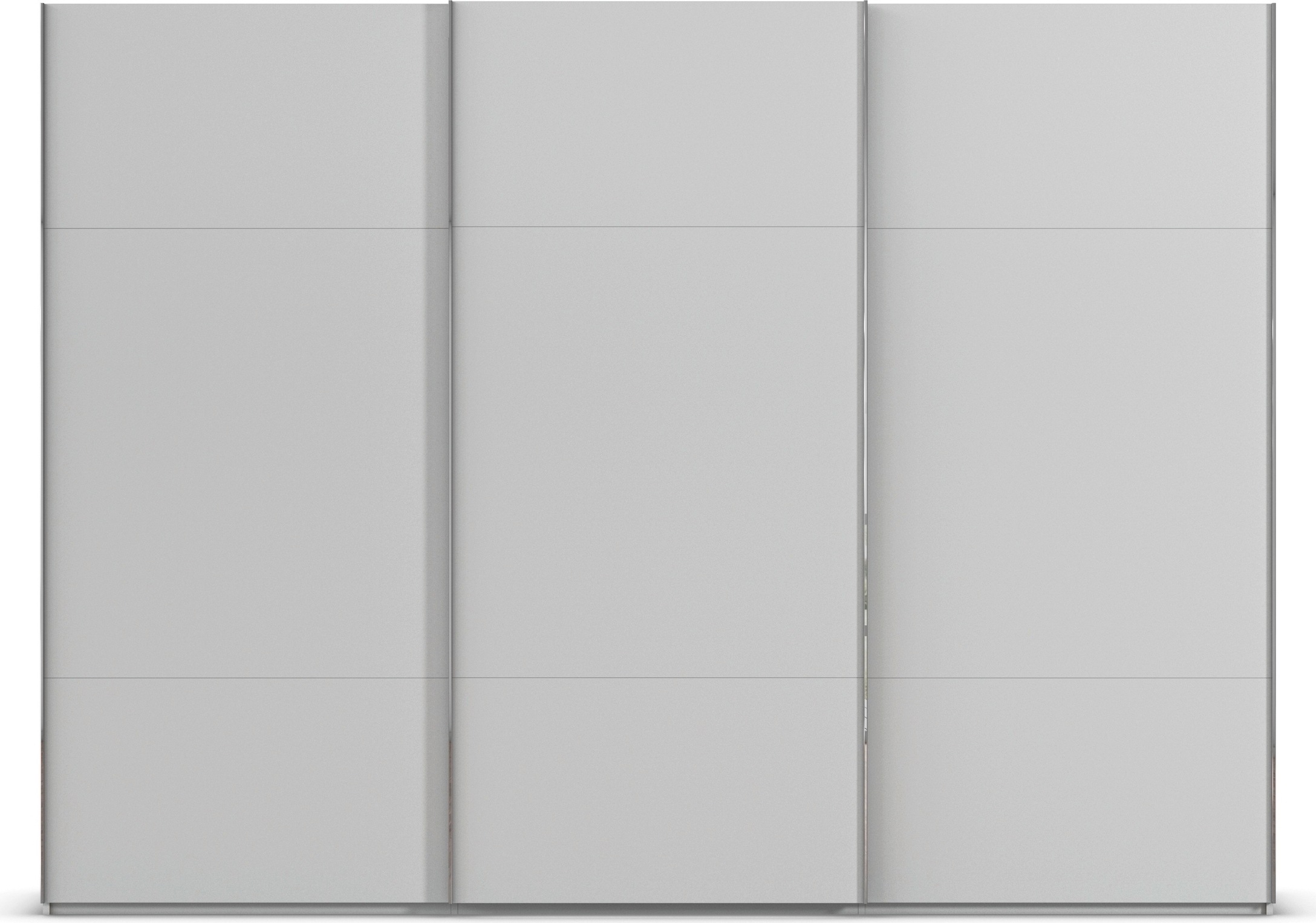 rauch Schwebetürenschrank »Kleiderschrank Schrank Garderobe Schlafzimmerschrank CONTIDO«, (in 3 verschiedenen Ausstattungen BASIC/CLASSIC/PREMIUM), aus hochwertigem Material in 6 Breiten 2 Griff-Farben MADE IN GERMANY