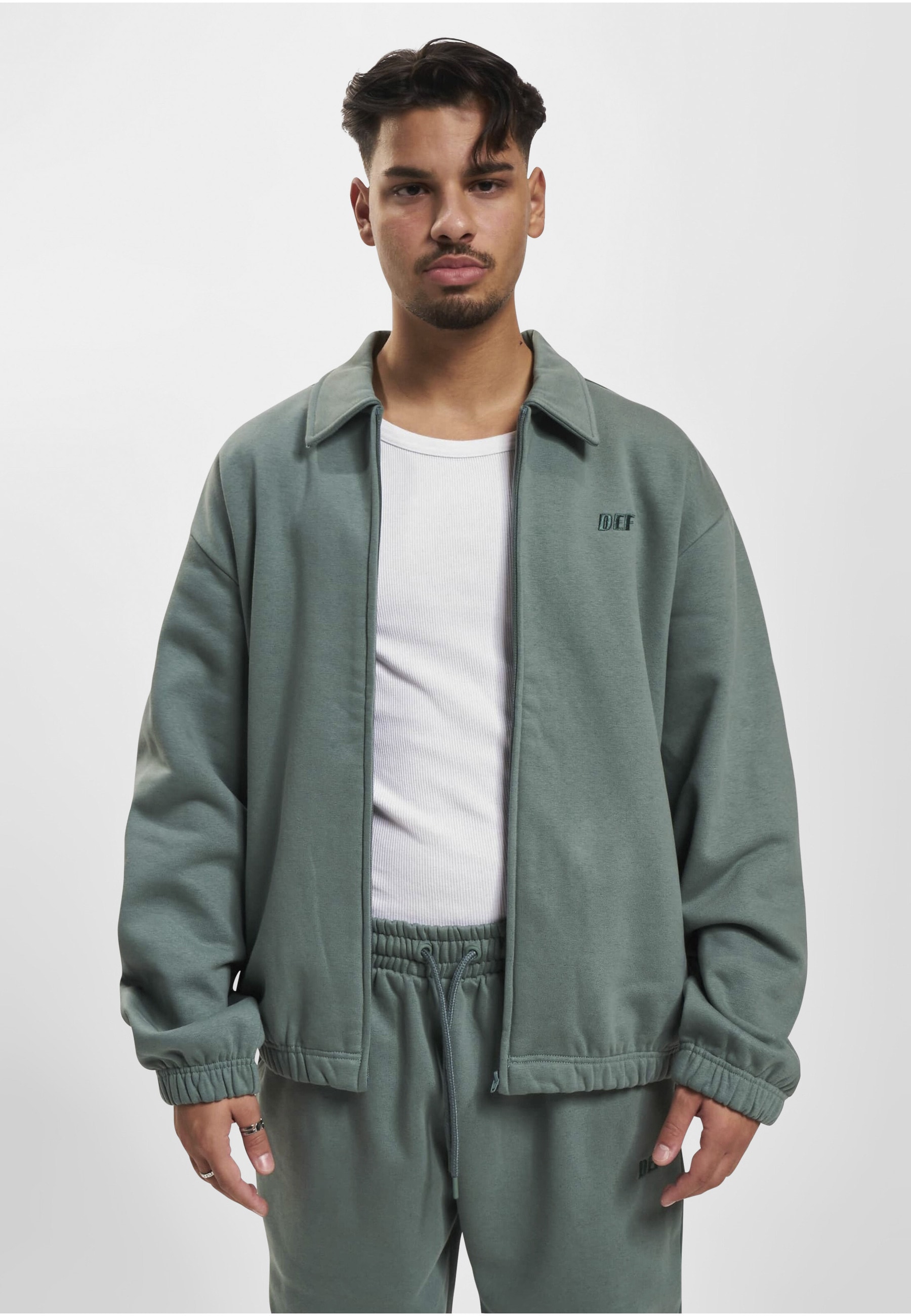 DEF Outdoorjacke »DEF Herren DEF Colllar Jacket« 1 Stk. tlg. ohne Kapuze