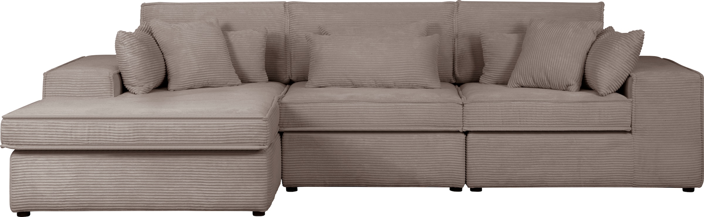 RAUM.ID Ecksofa »Florid L-Form«, 3 Teile, bestehend aus Modulen, viele Bezugsqualitäten, auch in Cord