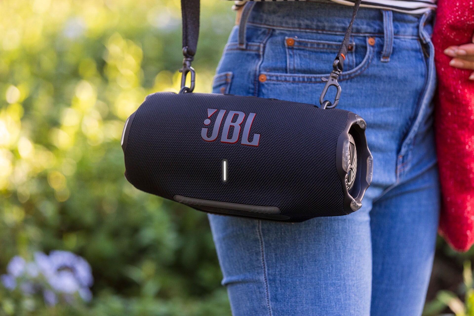 JBL Portable-Lautsprecher »Xtreme 4« Stereo (A2DP Bluetooth | AVRCP Bluetooth | Bluetooth App-Steuerung | Bass- und Lautstärkeregelung | EQ Modi | Kabellos | Powerbank 70 W)