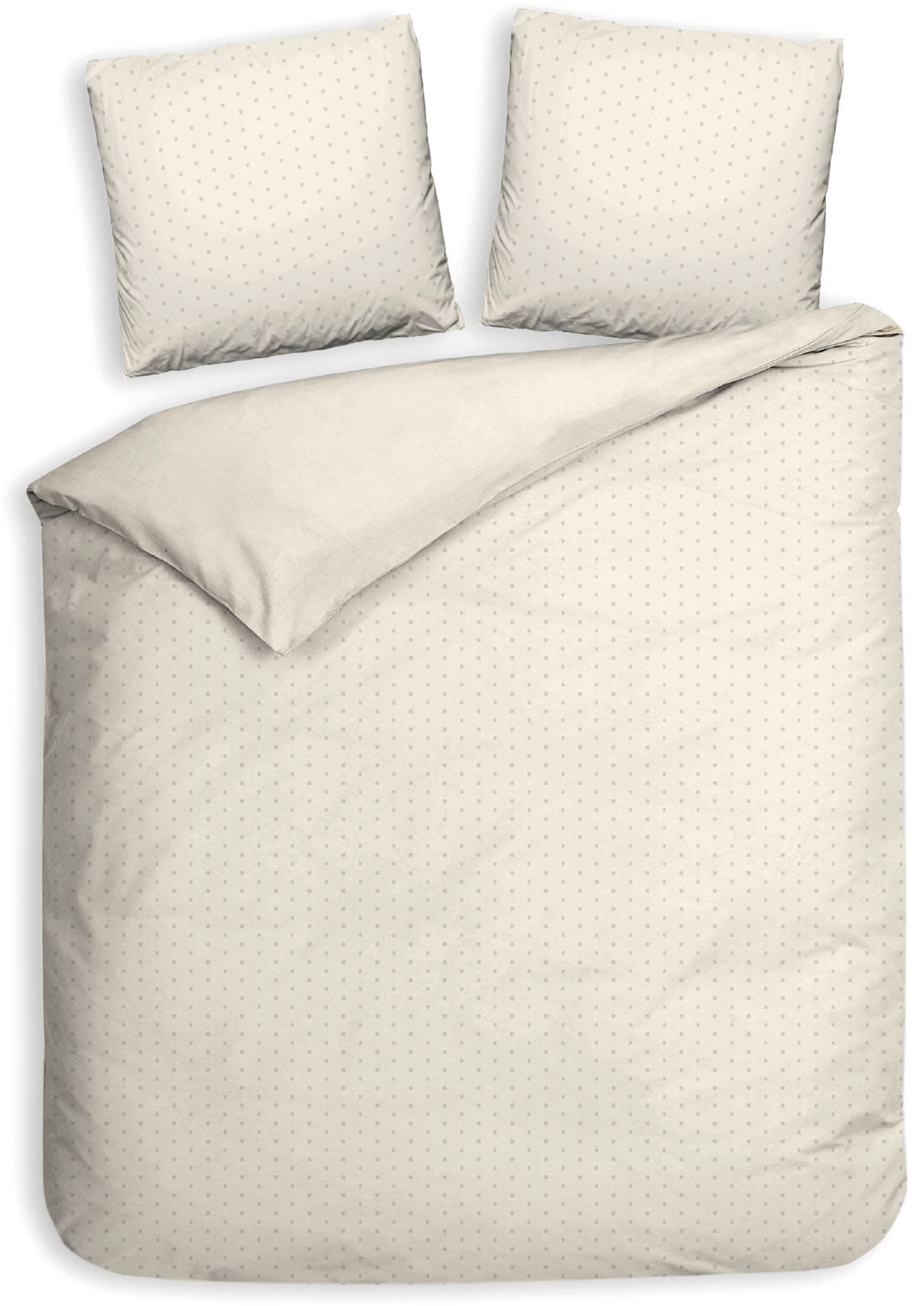 Heckett & Lane Bettwäsche »Punto« 3 Stk. tlg. gepunktet, 100% Baumwolle ab günstig online kaufen