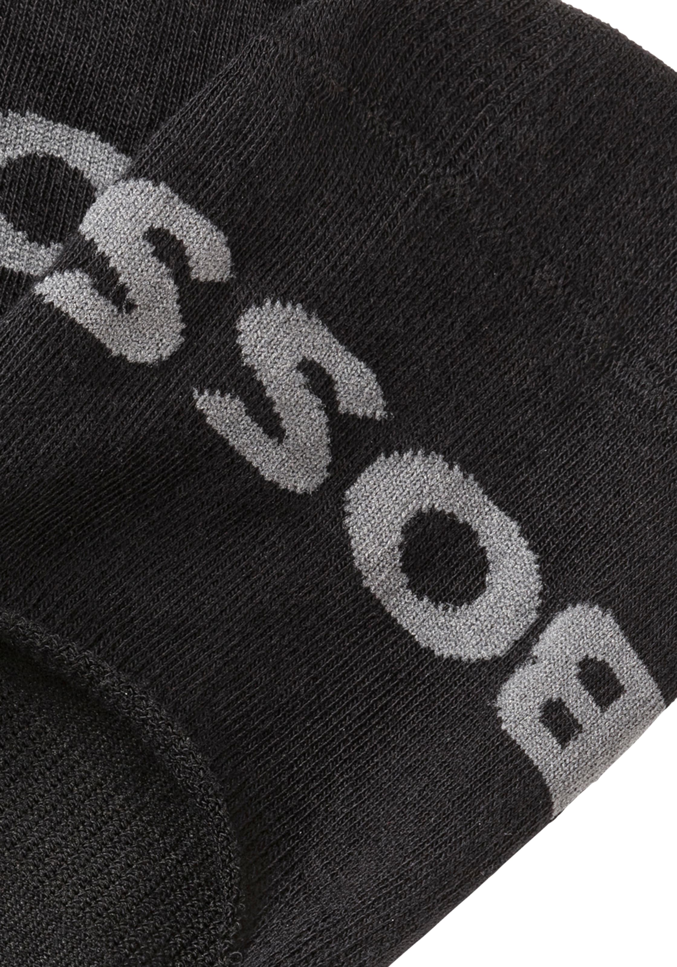 BOSS Businesssocken »2P SL Uni Logo CC«, (Packung, 2 Paar, 2er), mit BOSS Schriftzug