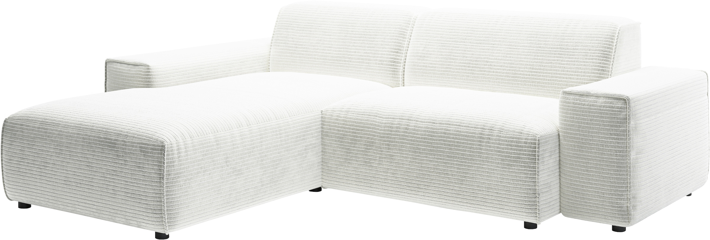andas Ecksofa »Glimminge L-Form auch in Breitcord, Feincord + Easy care-Bezug,«, Breite 234, Zierkissen