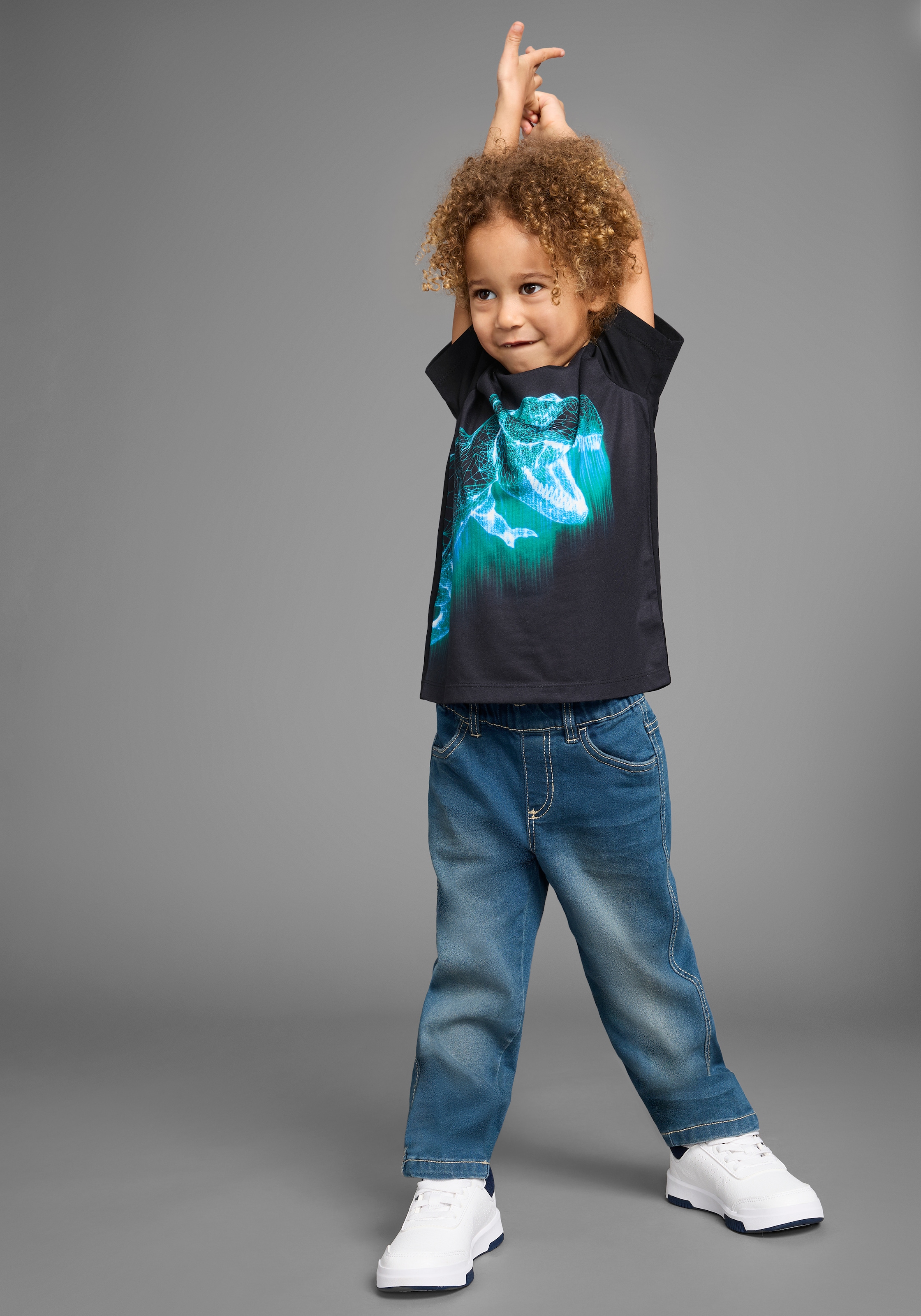 KIDSWORLD T-Shirt »BIG DINO«, T-Shirt mit coolem Dino-Print