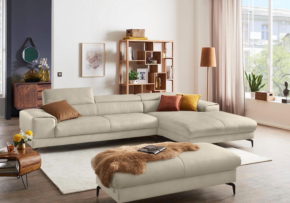 W.SCHILLIG Ecksofa »piedroo, Designsofa mit tollem Sitzkomfort, bequem und günstig online kaufen