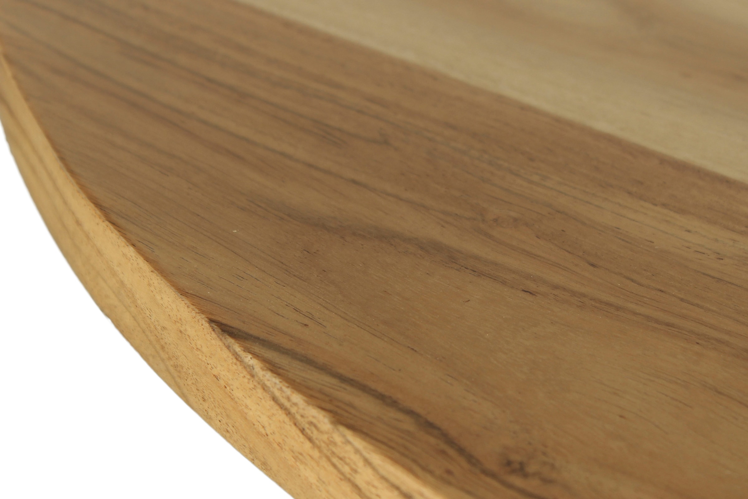 byLIVING Esstisch »Arrow«, (1 St.), mit 2,5cm starker, runder Massivholz Tischplatte, D 100, H 77 cm