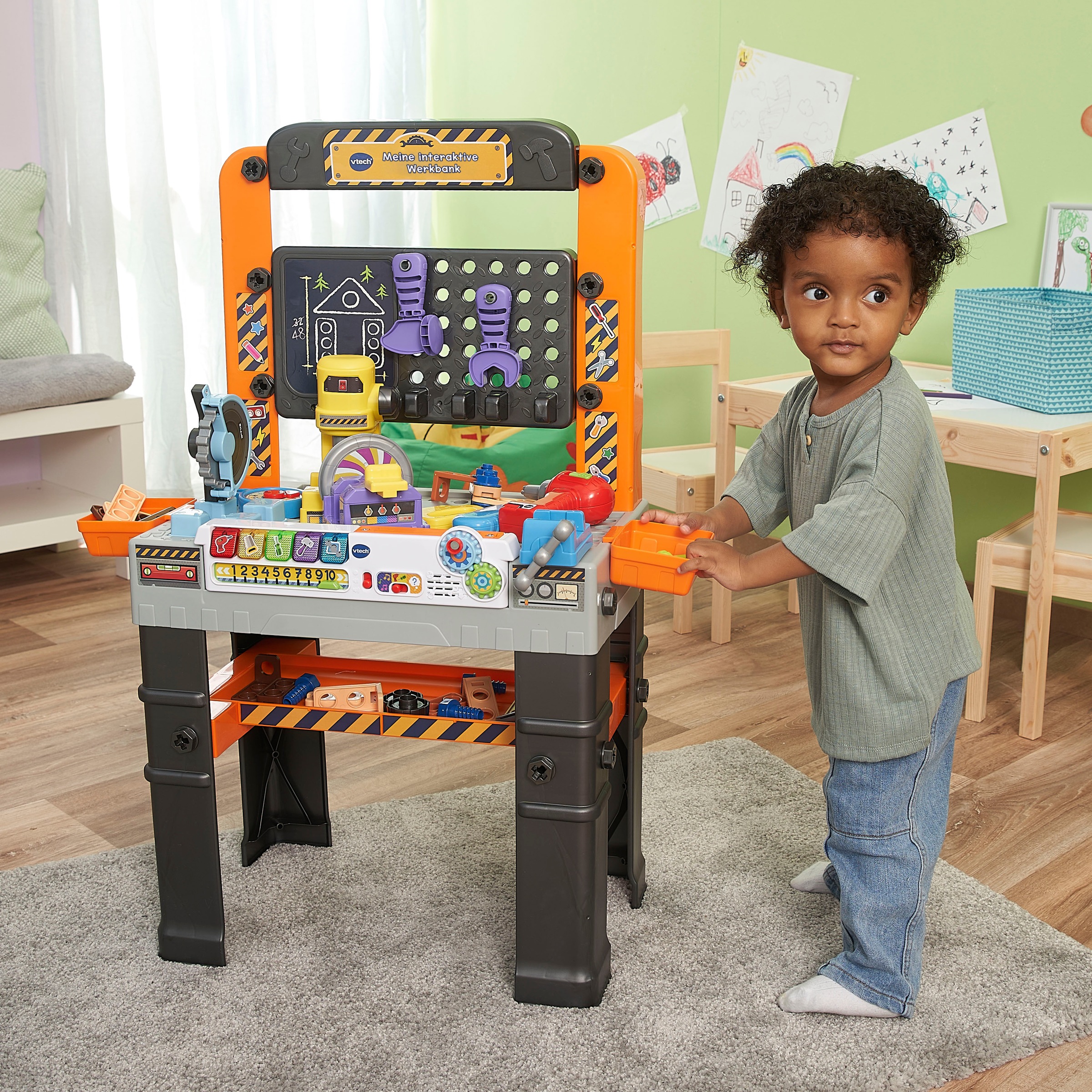 Vtech® Spielwerkbank »Meine interaktive Werkbank«, mit Licht und Sound