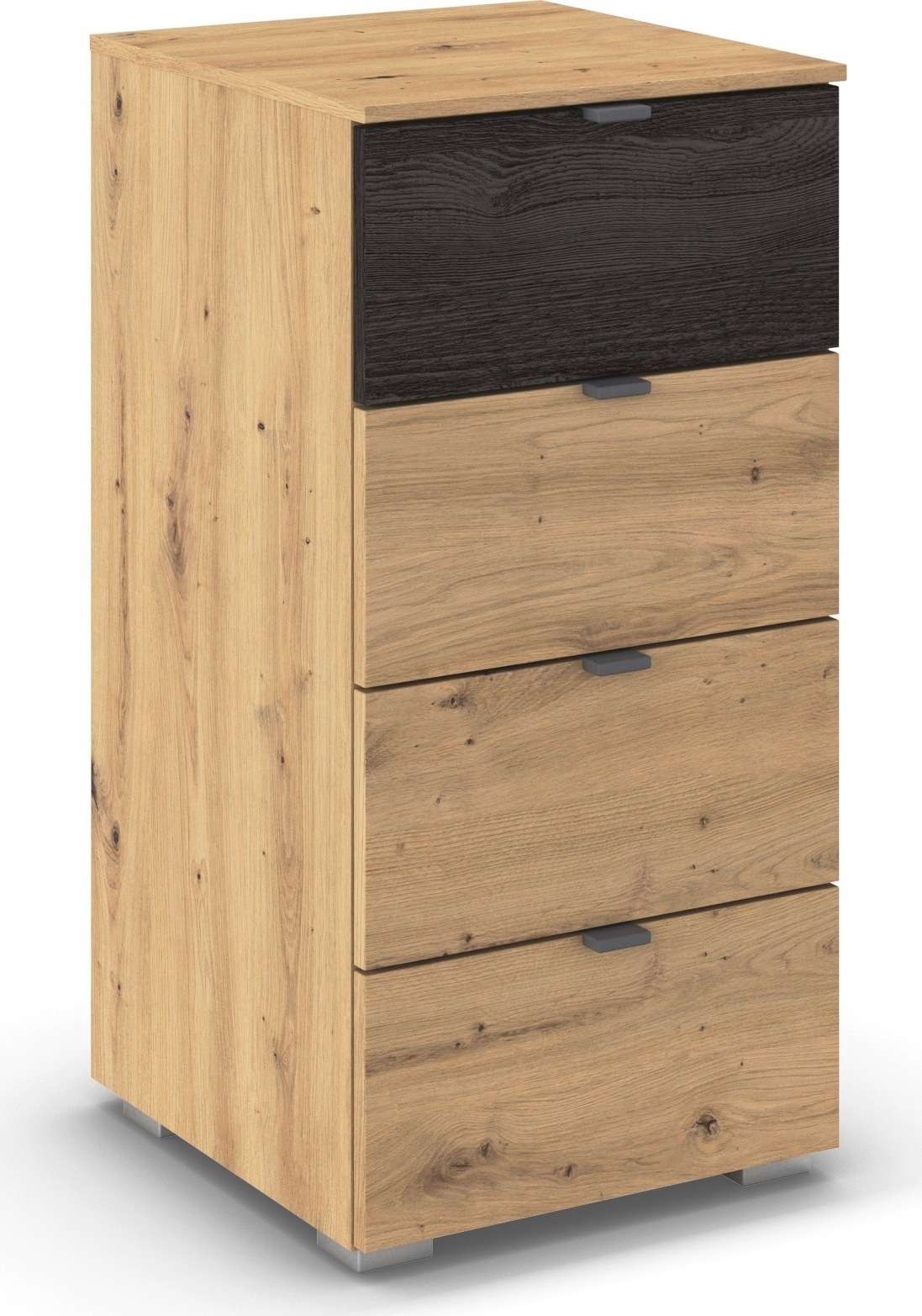 rauch Schubkastenkommode »Sideboard Kommode Schubladenkommode APOLLON« Breiten 40/80 cm, Höhe 81 cm,  mit 4 geräumigen Schubladen, oberer SK mit Absetzung MADE IN GERMANY