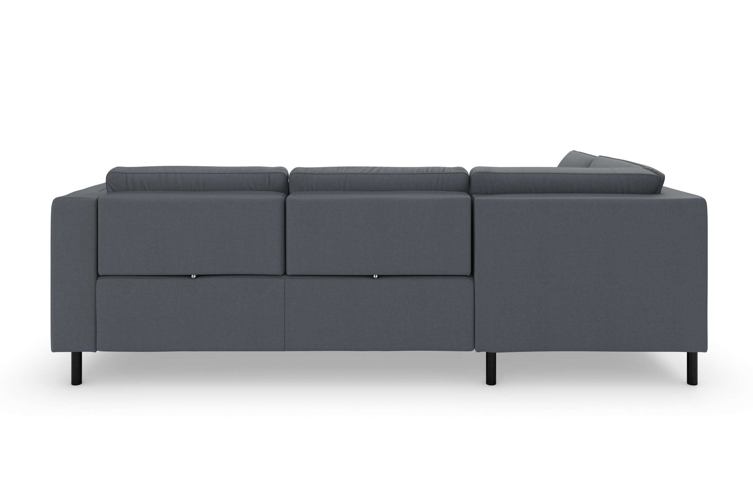 sit&more Ecksofa »Olsen L-Form«, inklusive Sitztiefenverstellung, wahlweise mit Bettfunktion, 15cm hoch