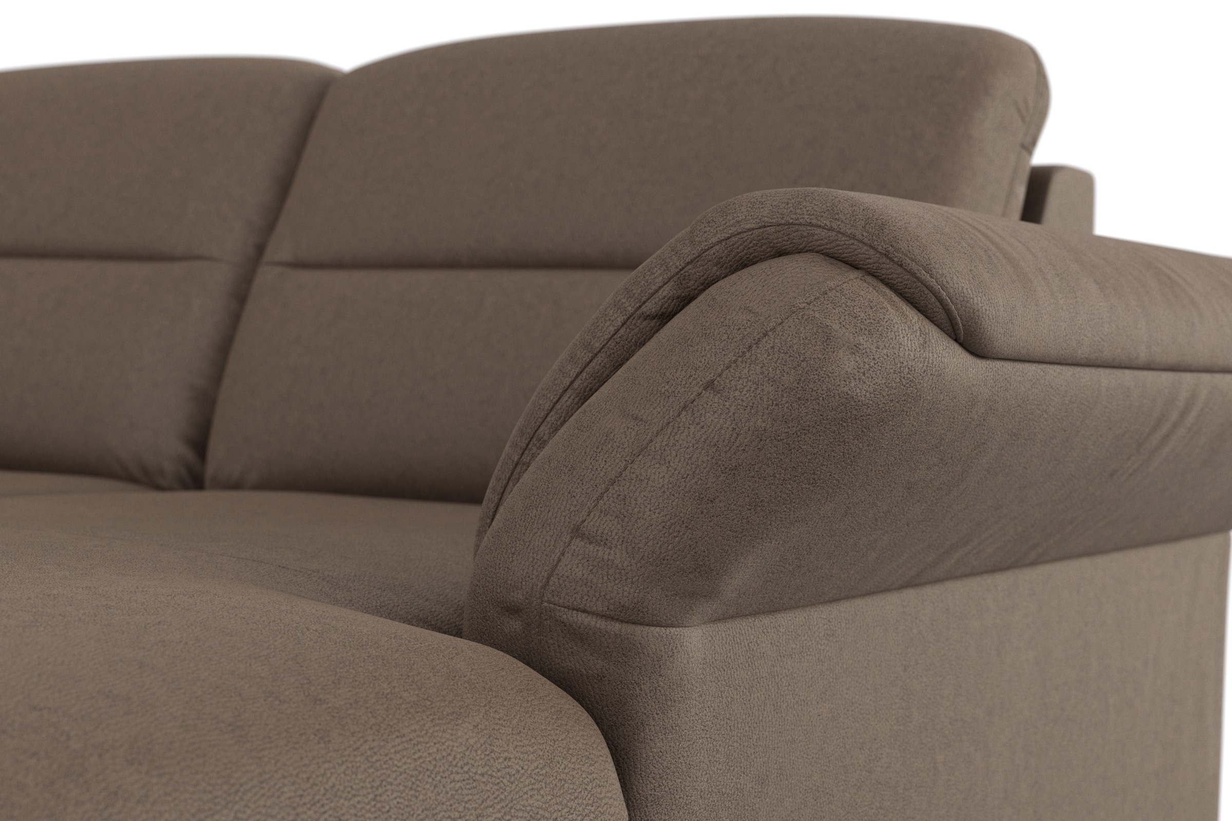 sit&more Wohnlandschaft »Mellum U-Form«, Federkern, wahlweise mit Bettfunktion, Stauraum und Armteilfunktion