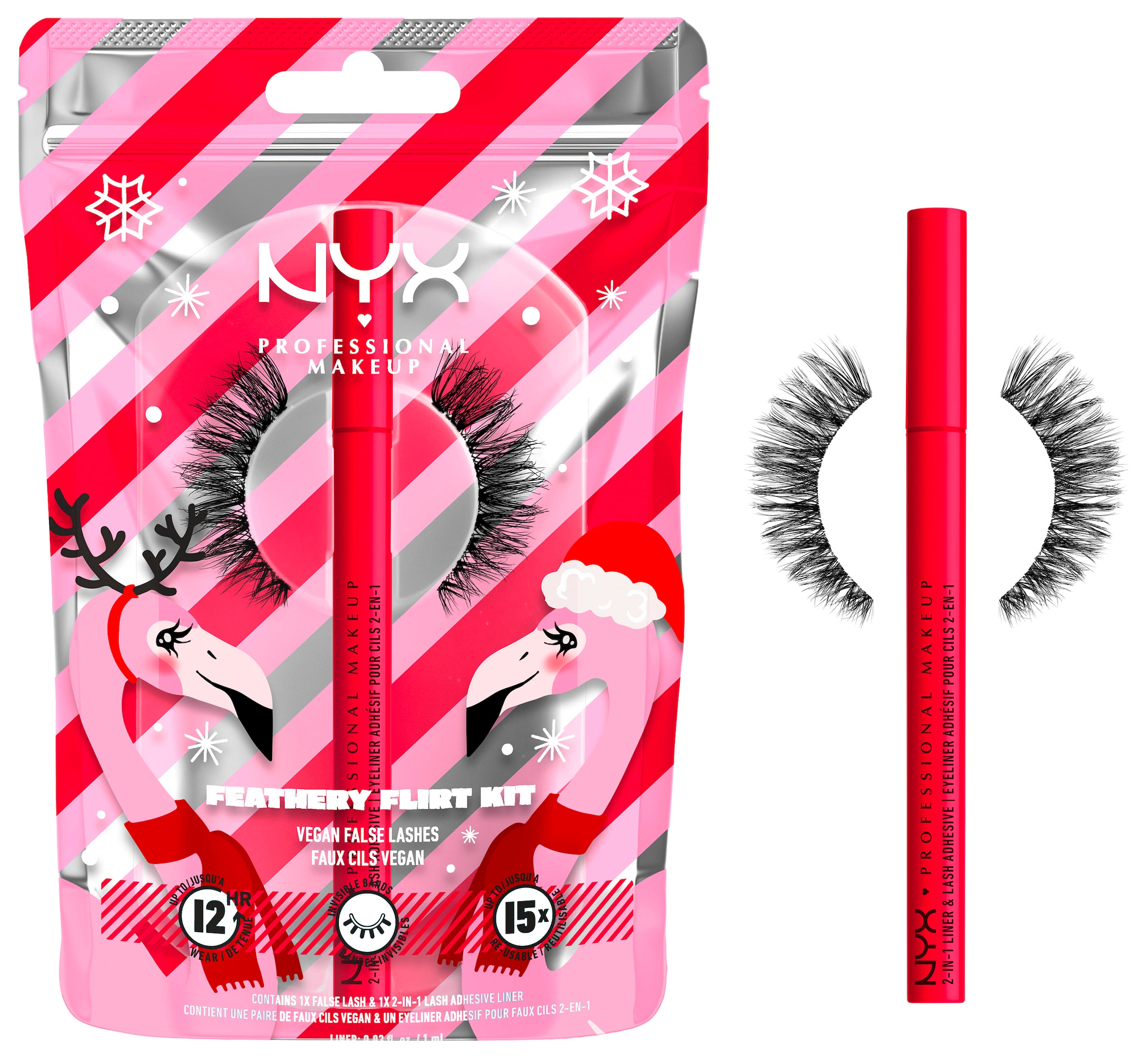 NYX Kosmetik-Set »NYX Professional Makeup Feathery Flirt Kit«