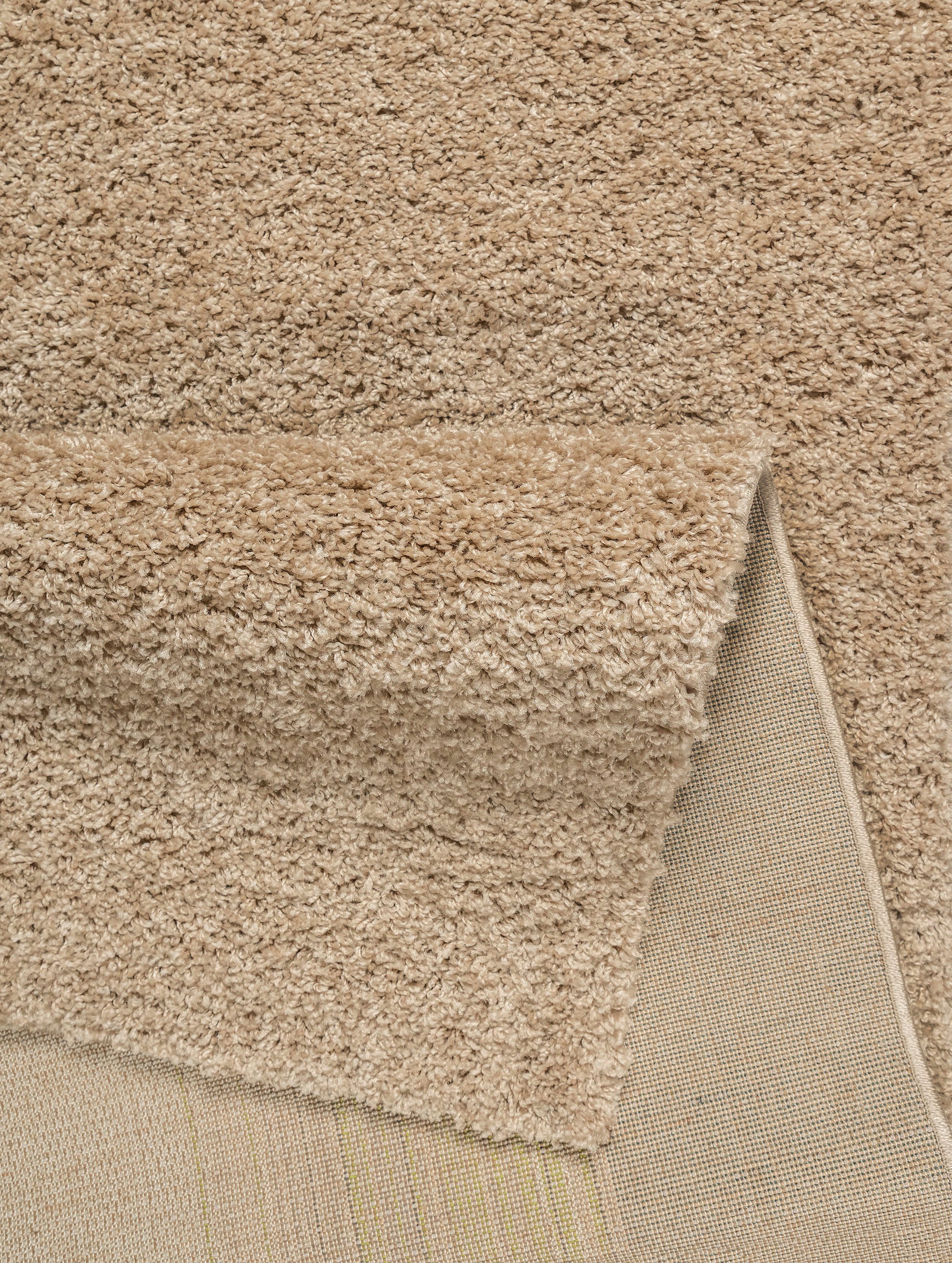 6. Bild von Bruno Banani Hochflor-Teppich »Shaggy Soft«, rechteckig, gewebt, Uni Farben, besonders weich und kuschelig