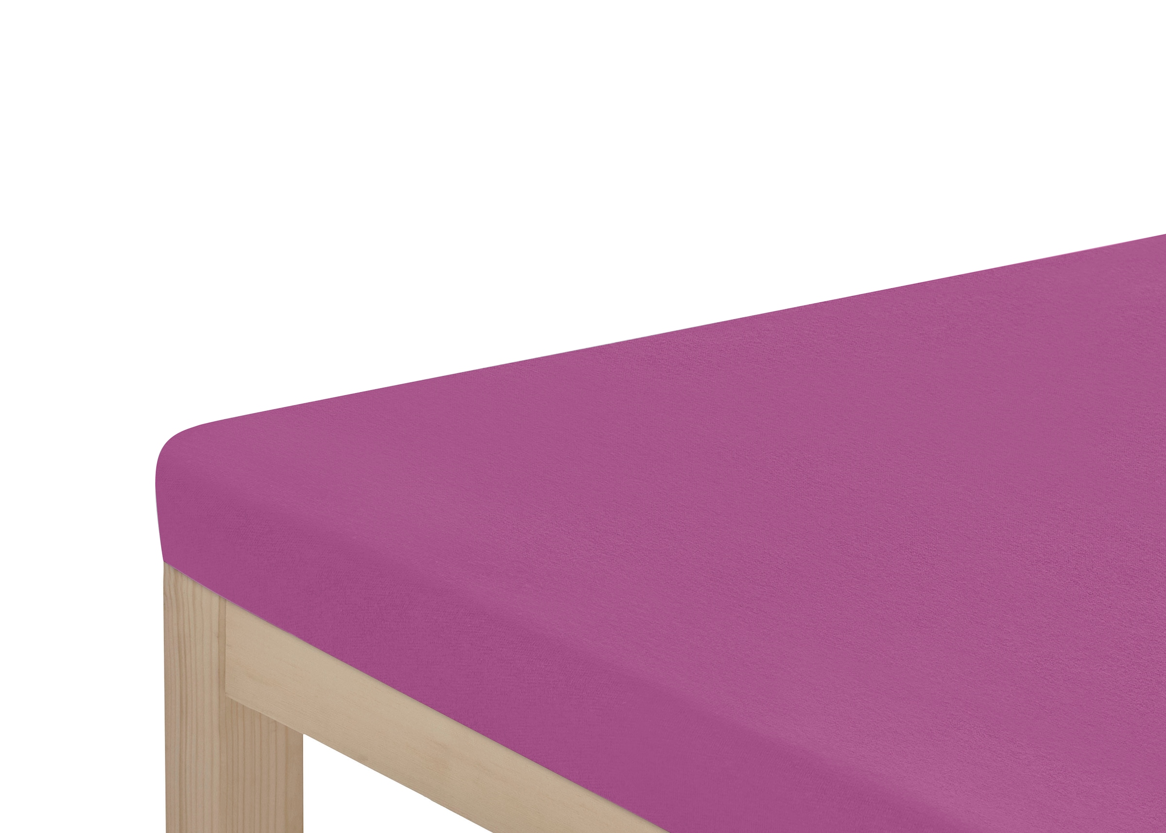OTTO home Spannbettlaken »Topper Basic, in Gr. 90x200, 140x200 oder 180x200 cm« Baumwolle, Matratzen bis 8 cm Höhe, Bettlaken, Spannbetttuch, Laken
