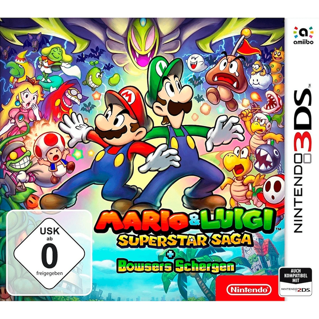 Software Pyramide Spielesoftware »Mario & Luigi: Superstar Saga + Bowsers Schergen«, Nintendo 3DS