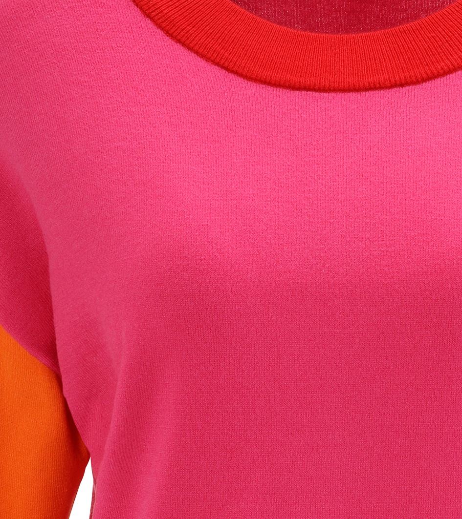 Aniston SELECTED Strickpullover, im farbenfrohen Colorblocking