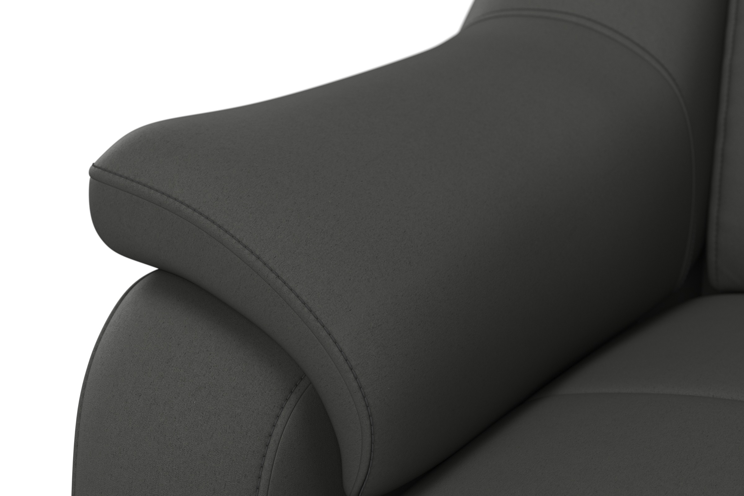 sit&more Ecksofa »Freetown L-Form«, inklusive Kopfteilverstellung und komfortablem Federkern