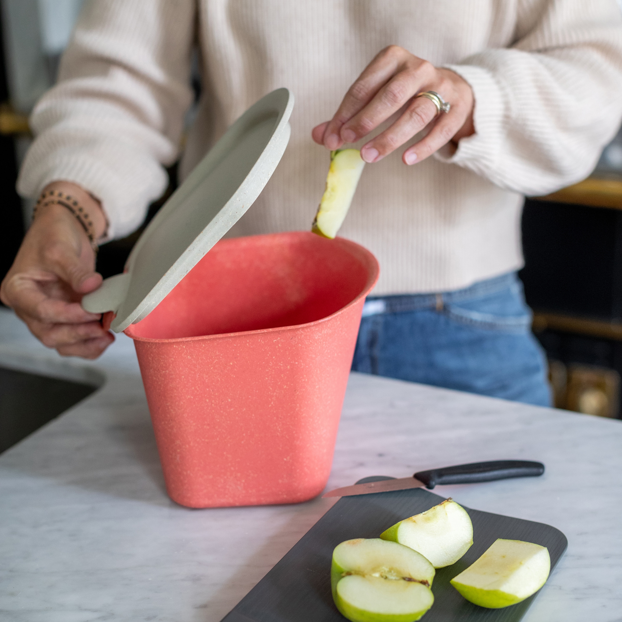 KOZIOL Biomülleimer »BIBO«, 1 Behälter, 100% recycelbar. Melaminfrei, made in Germany
