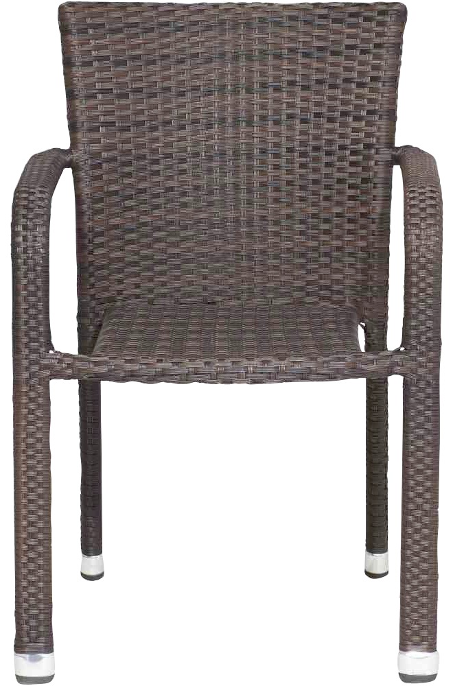 Siena Garden Stapelsessel Minas Braun 60 cm x 56 cm x 83 cm günstig online kaufen